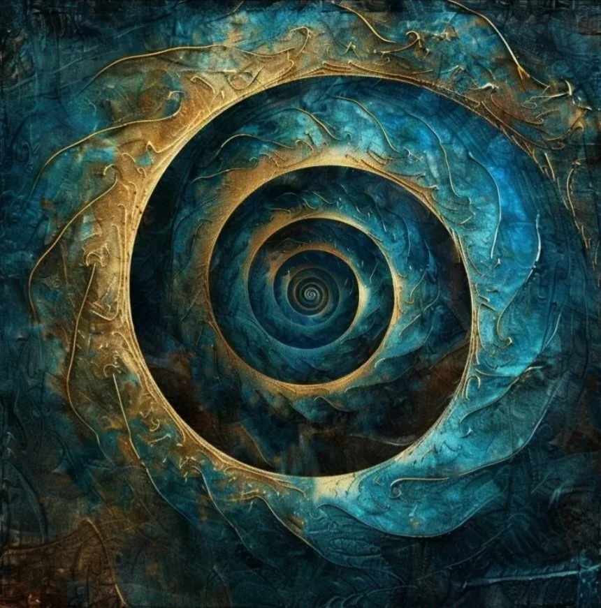 The Spiral- universal symbol representing growth, progress, and transormation.