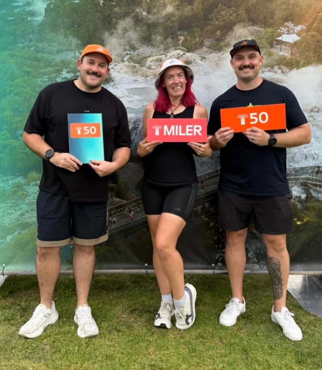 Team LFS at Tarawera (well, part of us!) keeping up the tradition of 100% finisher rate amongst LFS athletes at TUM 🙌 (Clearly by how clean we are, this was before the race!)

Super proud of all my athletes who raced this weekend. More to come on th
