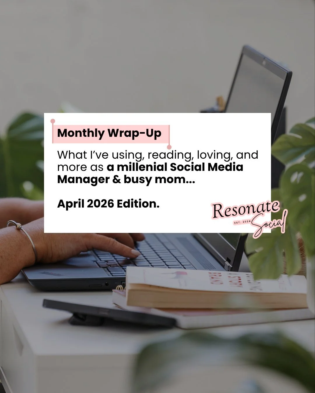 April was FULL

Sharing what I've been listening to, eating, reading, drinking, learning, and doing for myself over the past month. The stuff that's actually been in heavy rotation day-to-day as a busy small business owner and mom who's trying to tak
