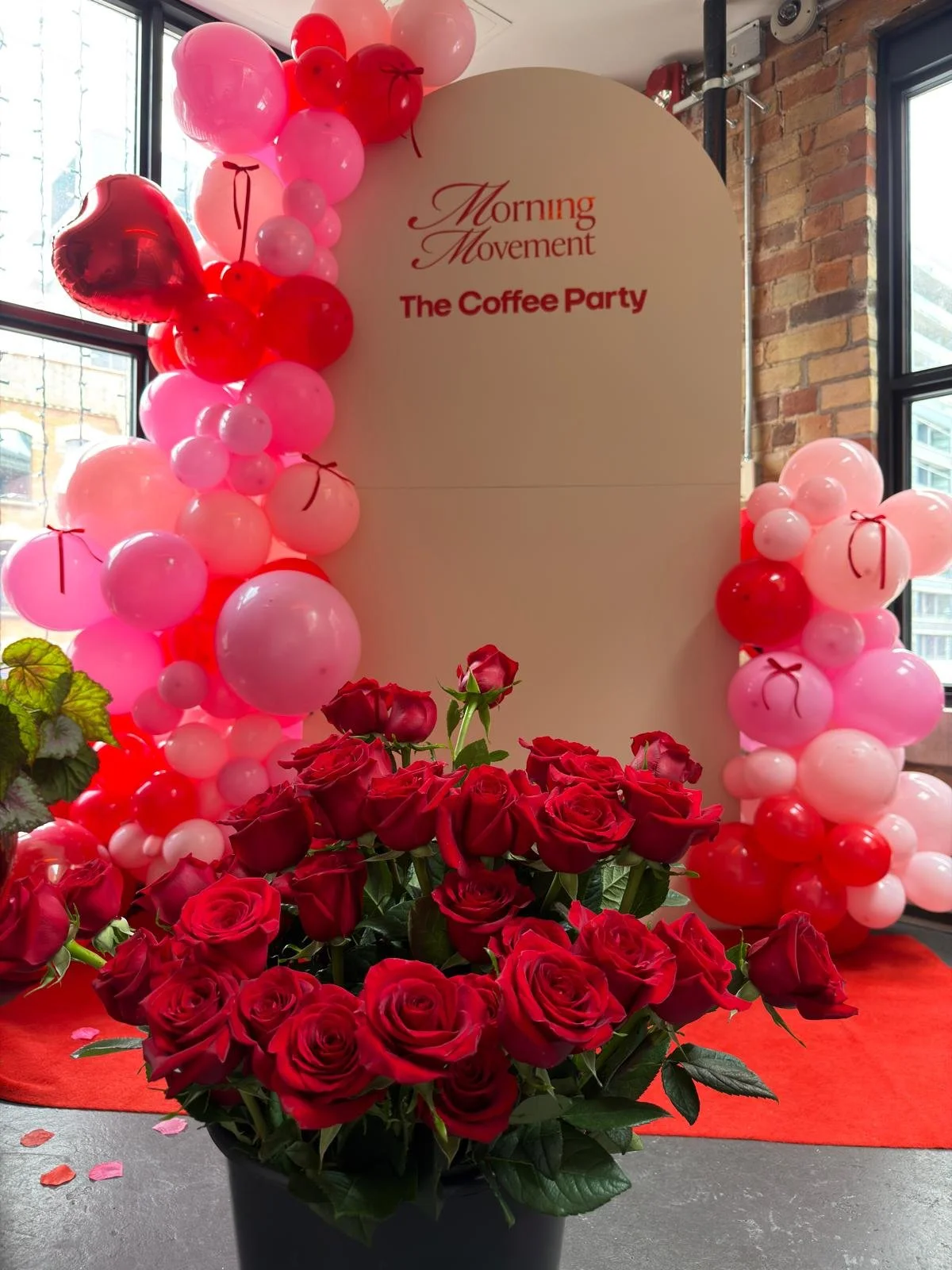 Coffee and pilates event with Café Rosarium the coffee party