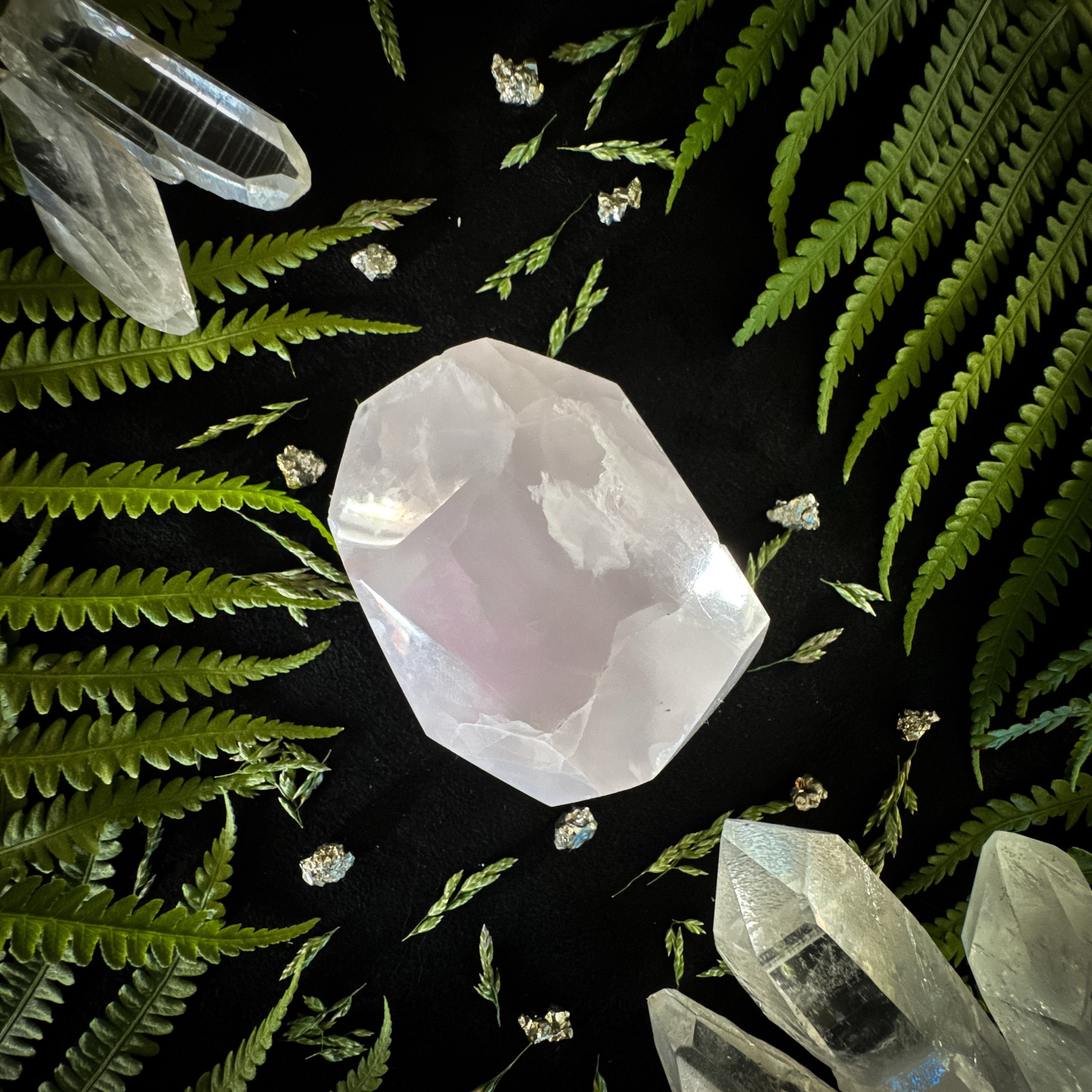 Pink Mangano Calcite Freeform B