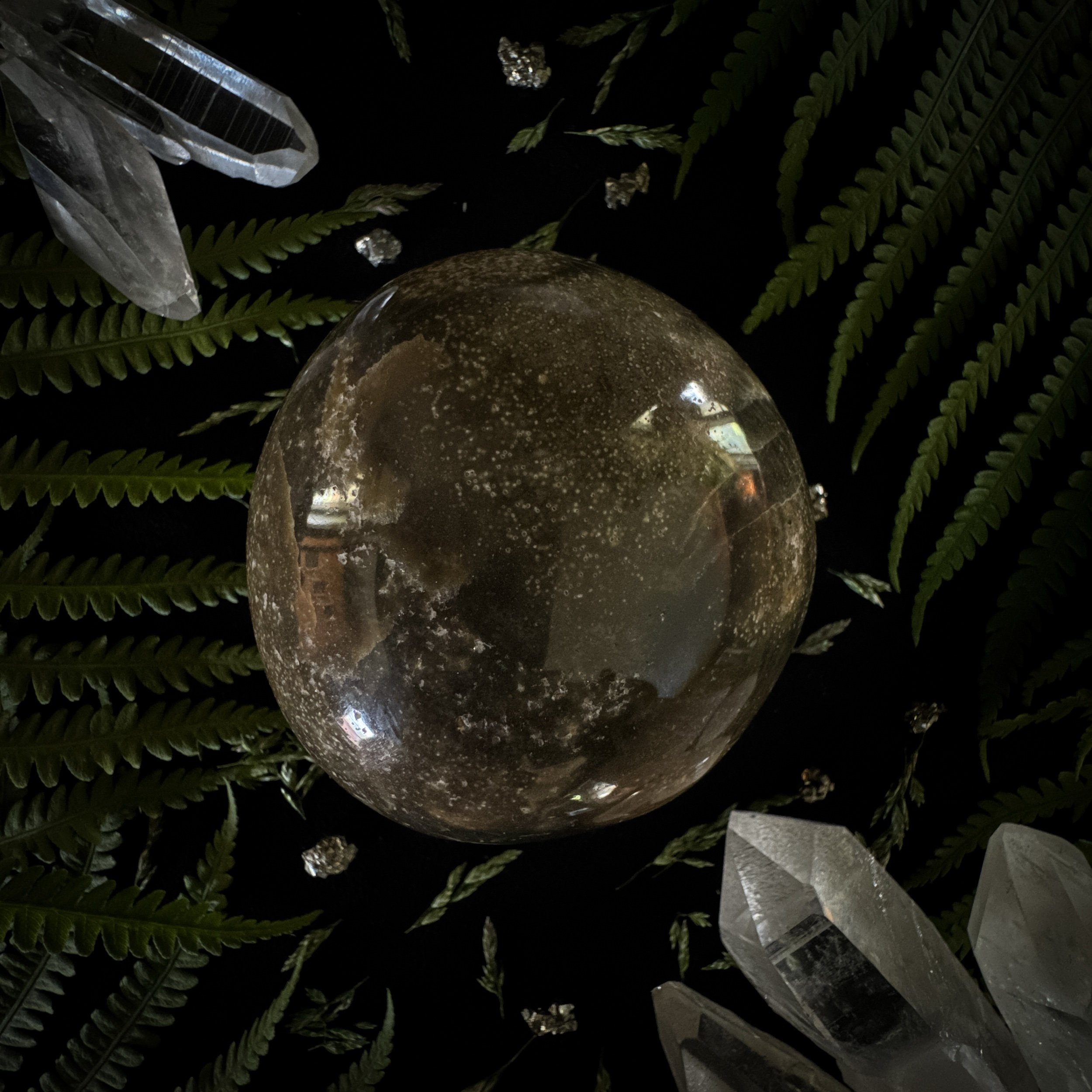 Sea Jasper Palm Stone