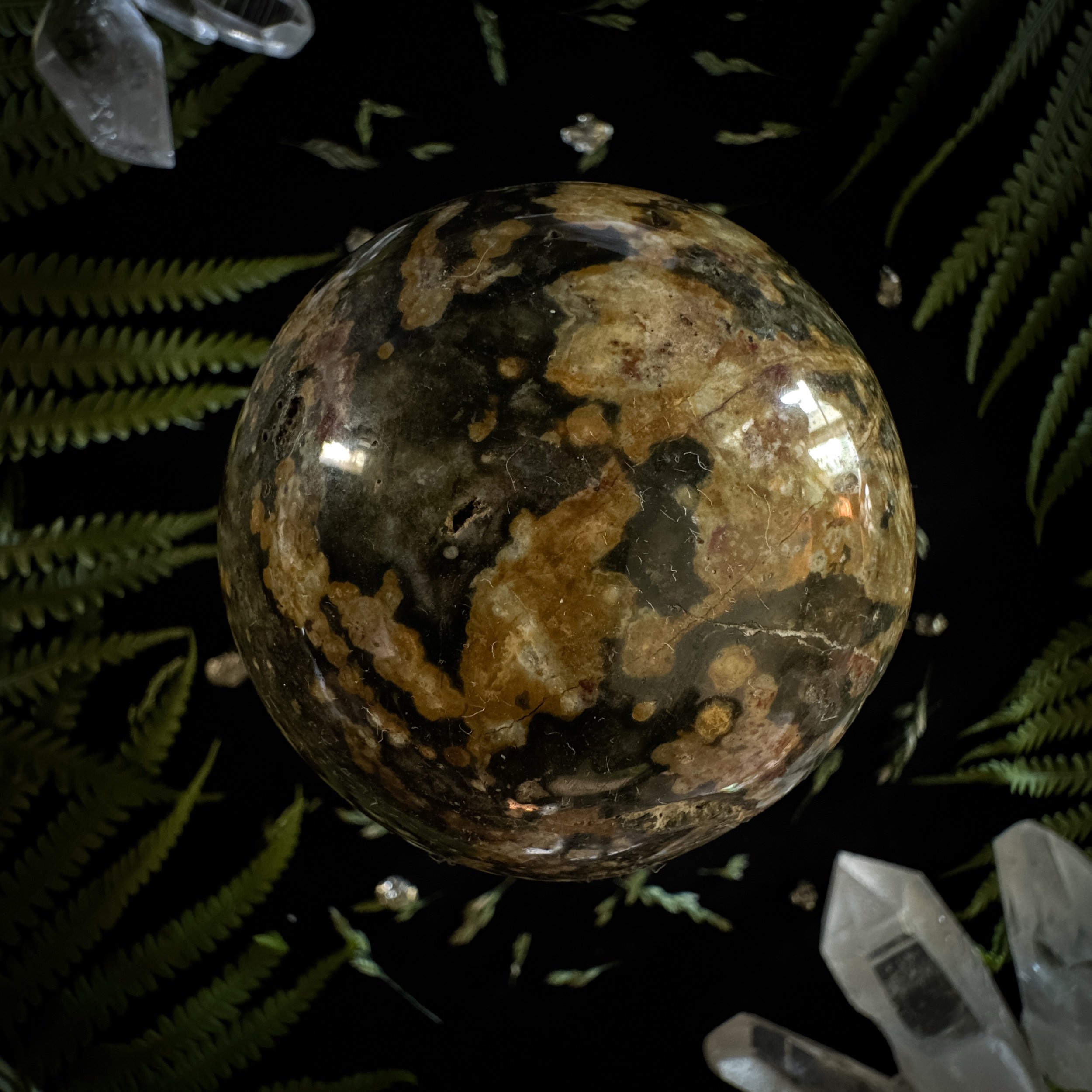 Sea Jasper Sphere