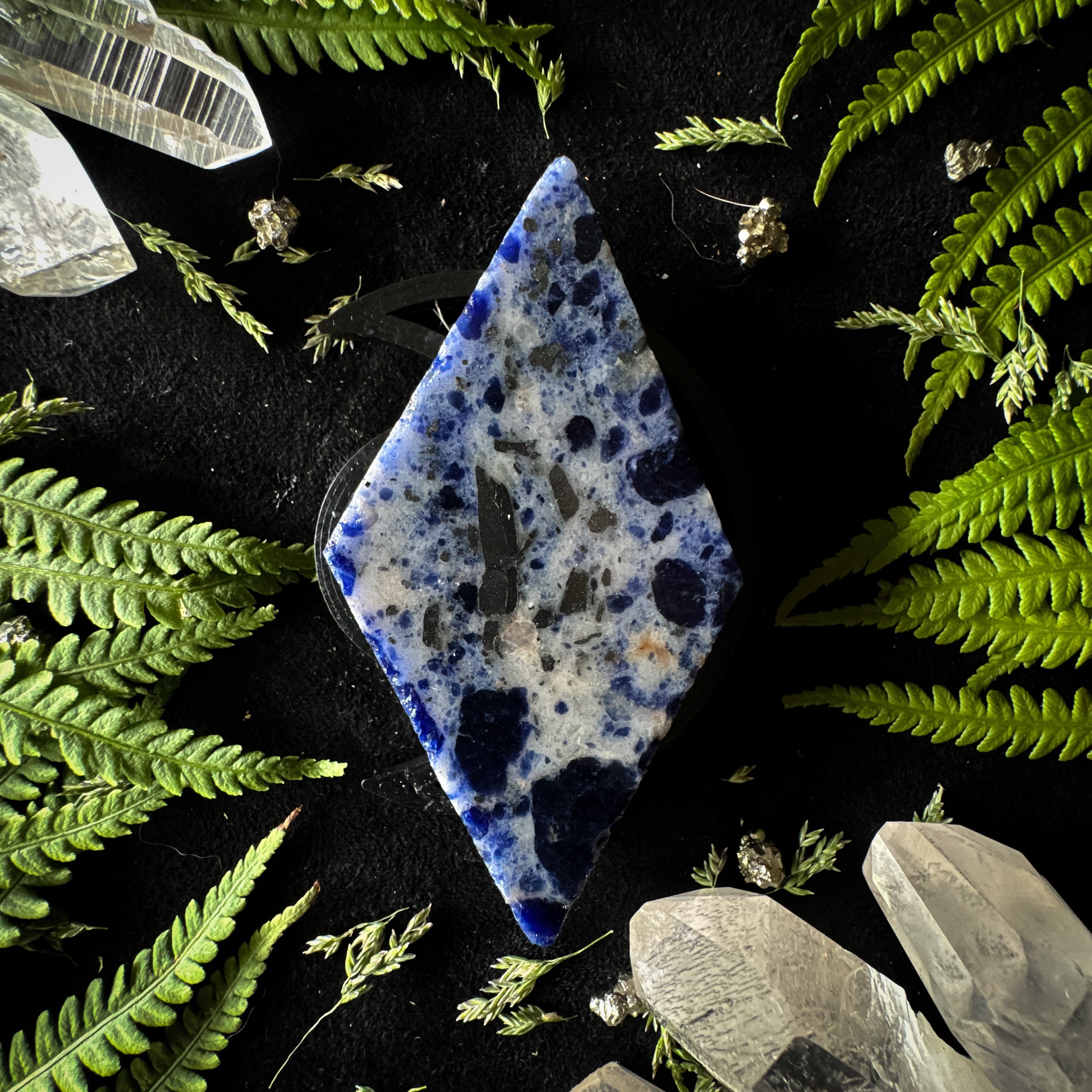 Sodalite Diamond - Small (made to order)