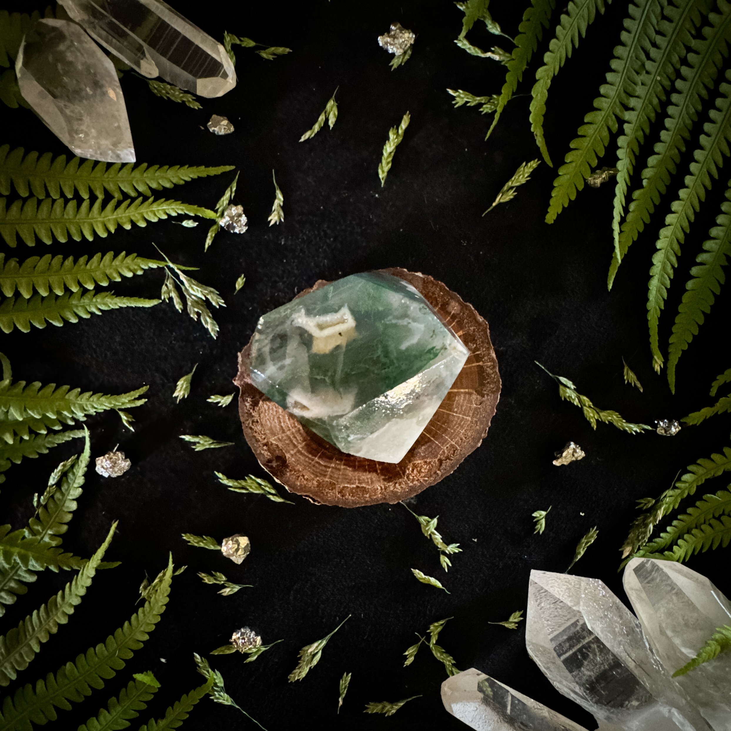 Moss Agate Freeform B (made to order)