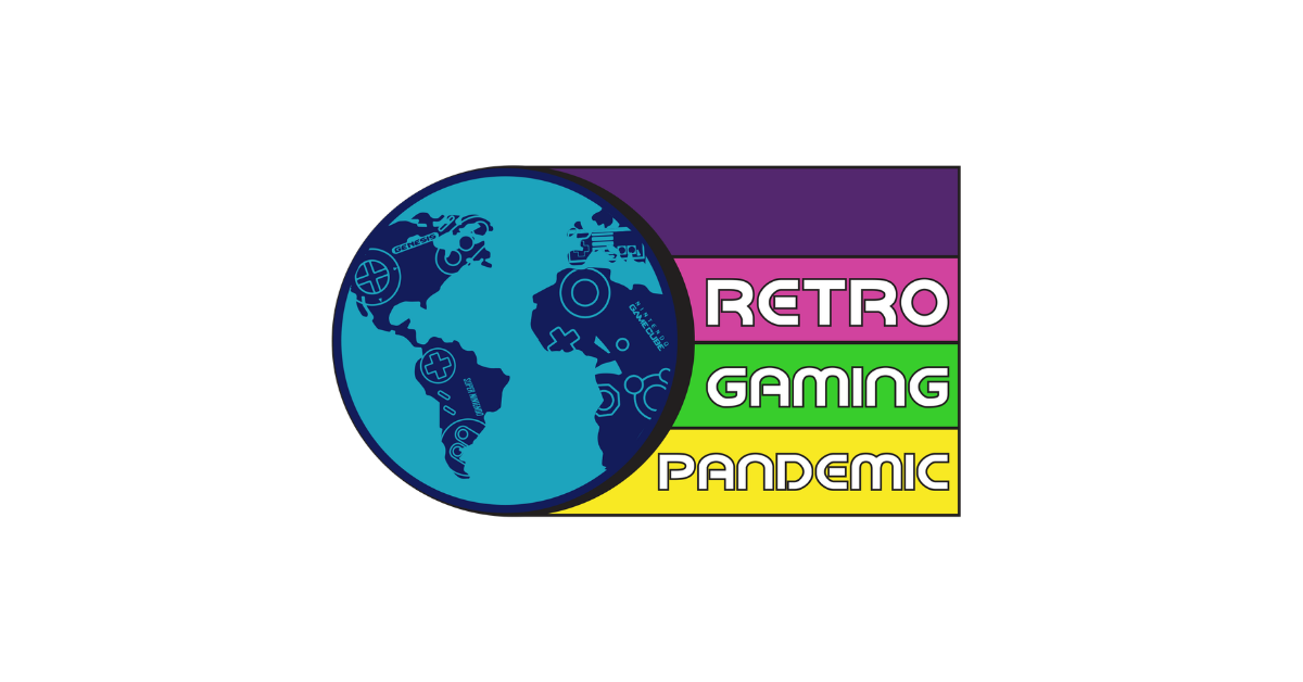 Retro Gaming Pandemic Logo