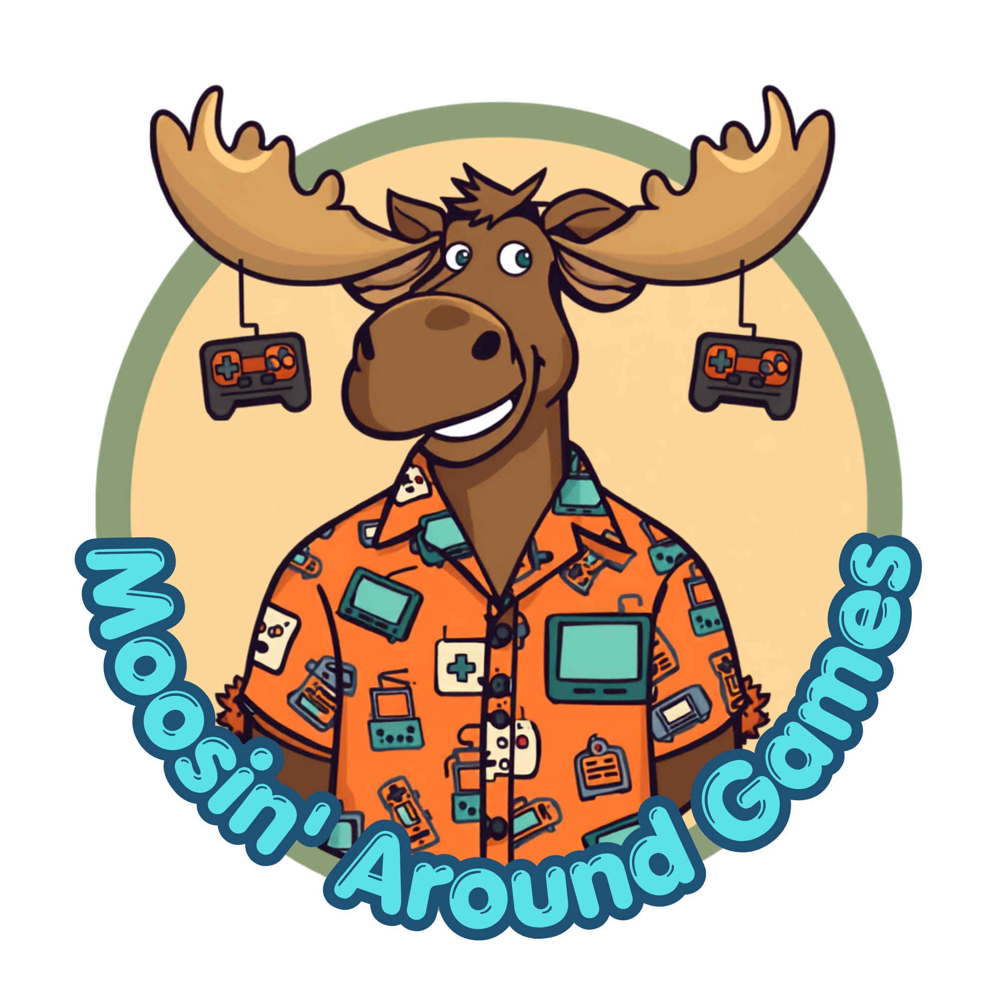 Logo for Moosin' Around Games