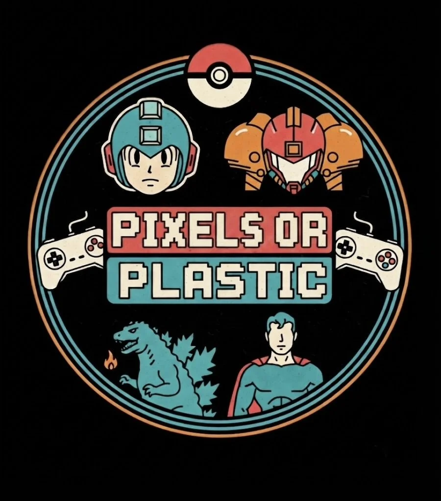 Logo for Pixels or Plastic