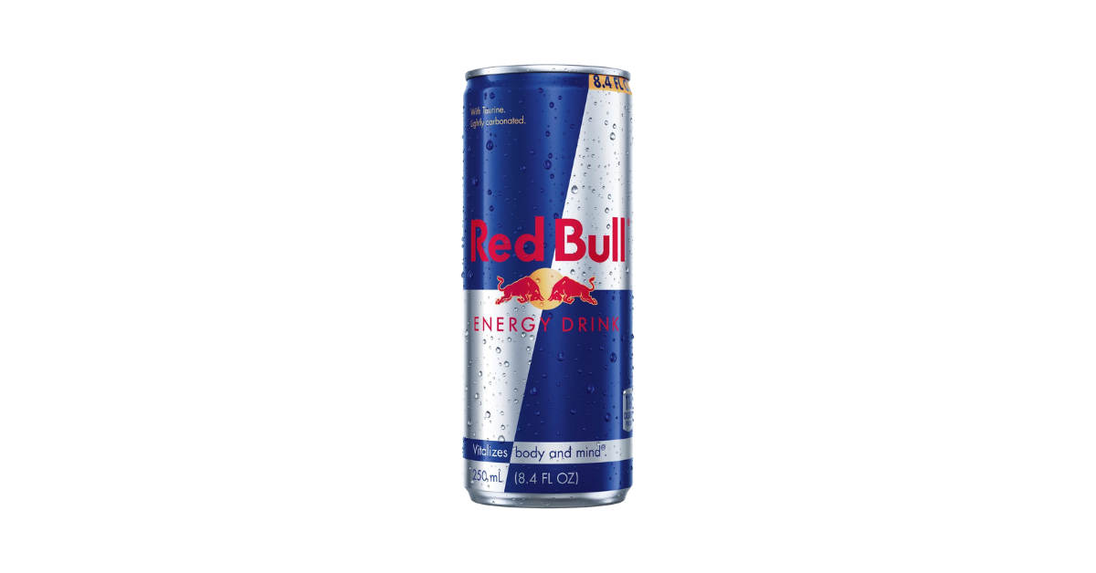 Image of a Red Bull Can