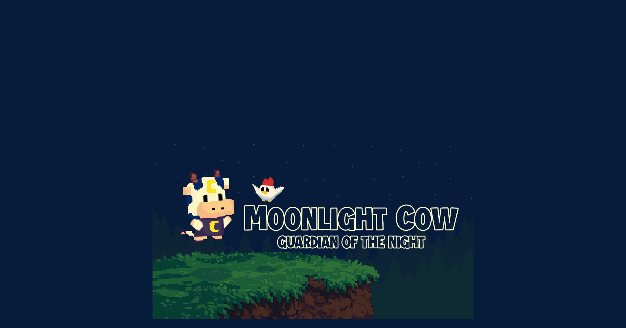Image of Moonlight Cow: Guardian of the Night