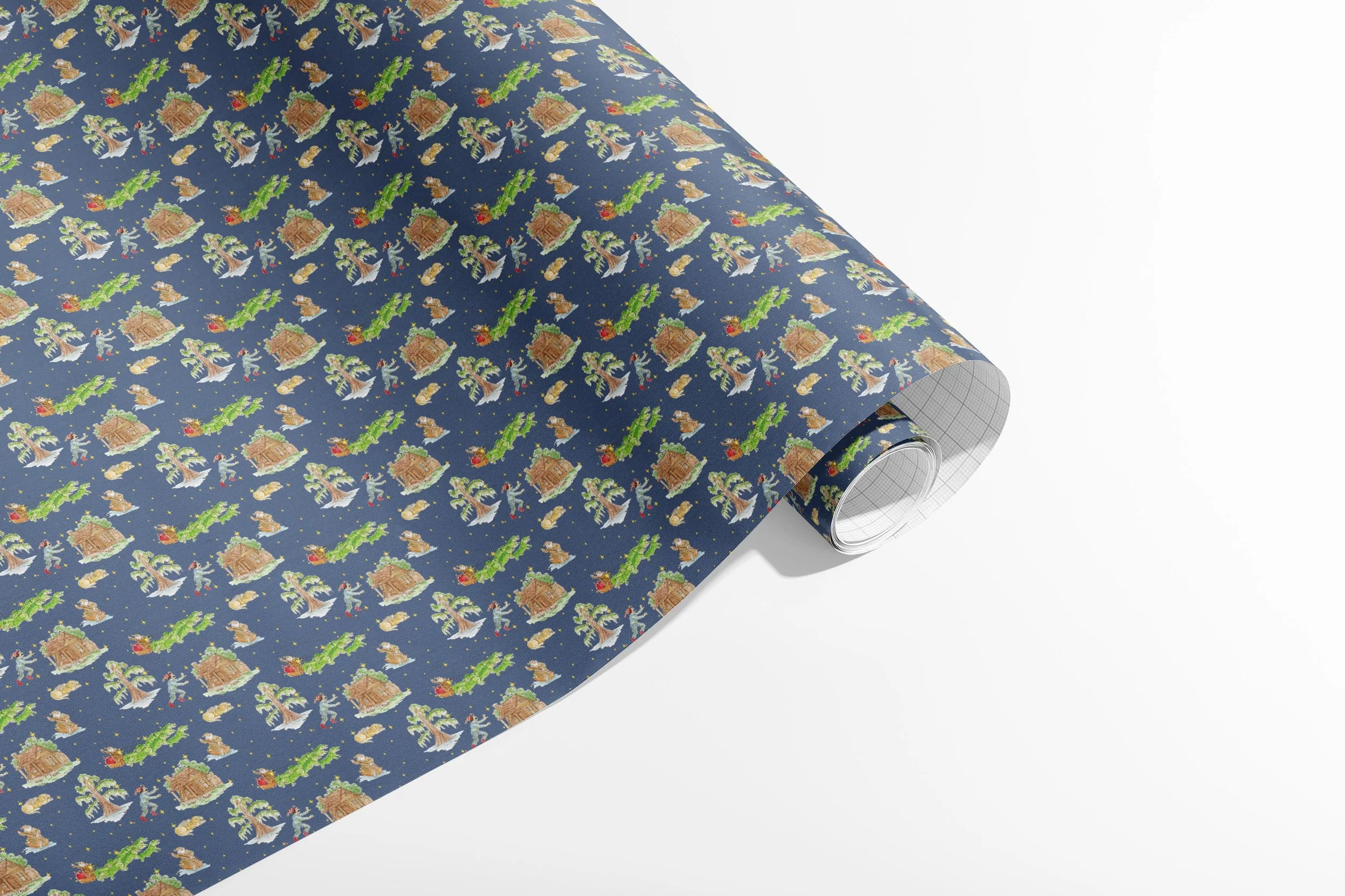 Cajun Christmas Wrapping Paper