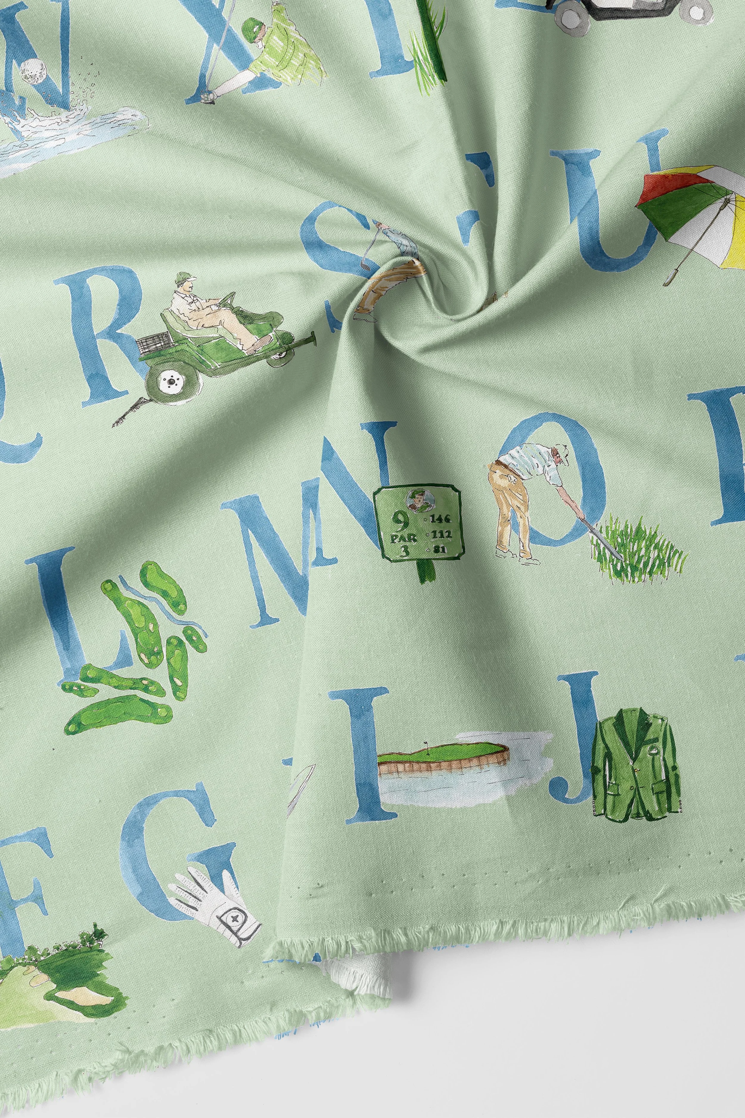 ABCs of Golf Layout Square-01-01_Softly Draped Cotton Fabric Mockup by Creatsy®.jpg