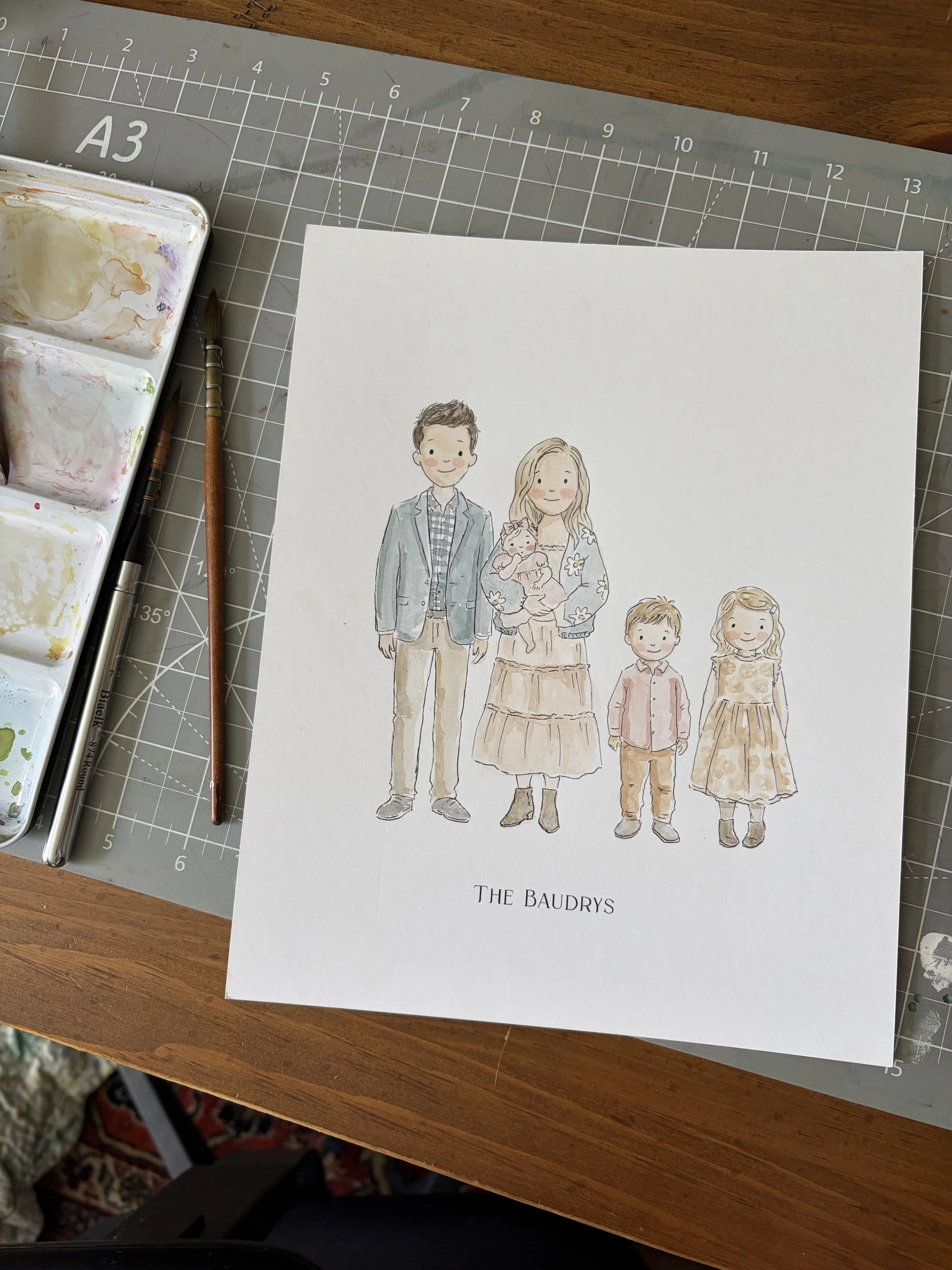 Custom Family Painting