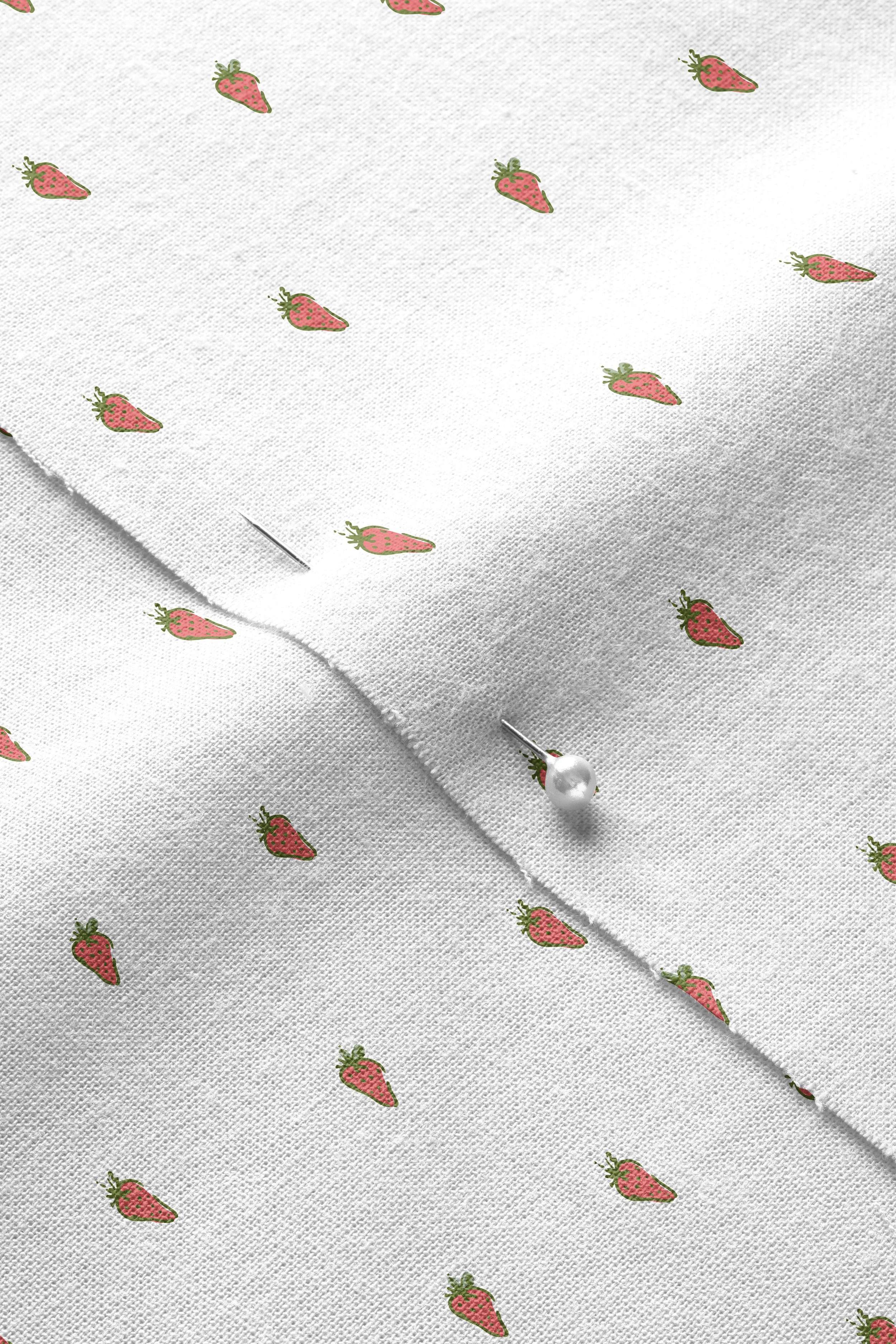 Strawberries-white-01_Closeup of Pinned Cotton Fabric Mockup by Creatsy®.jpg