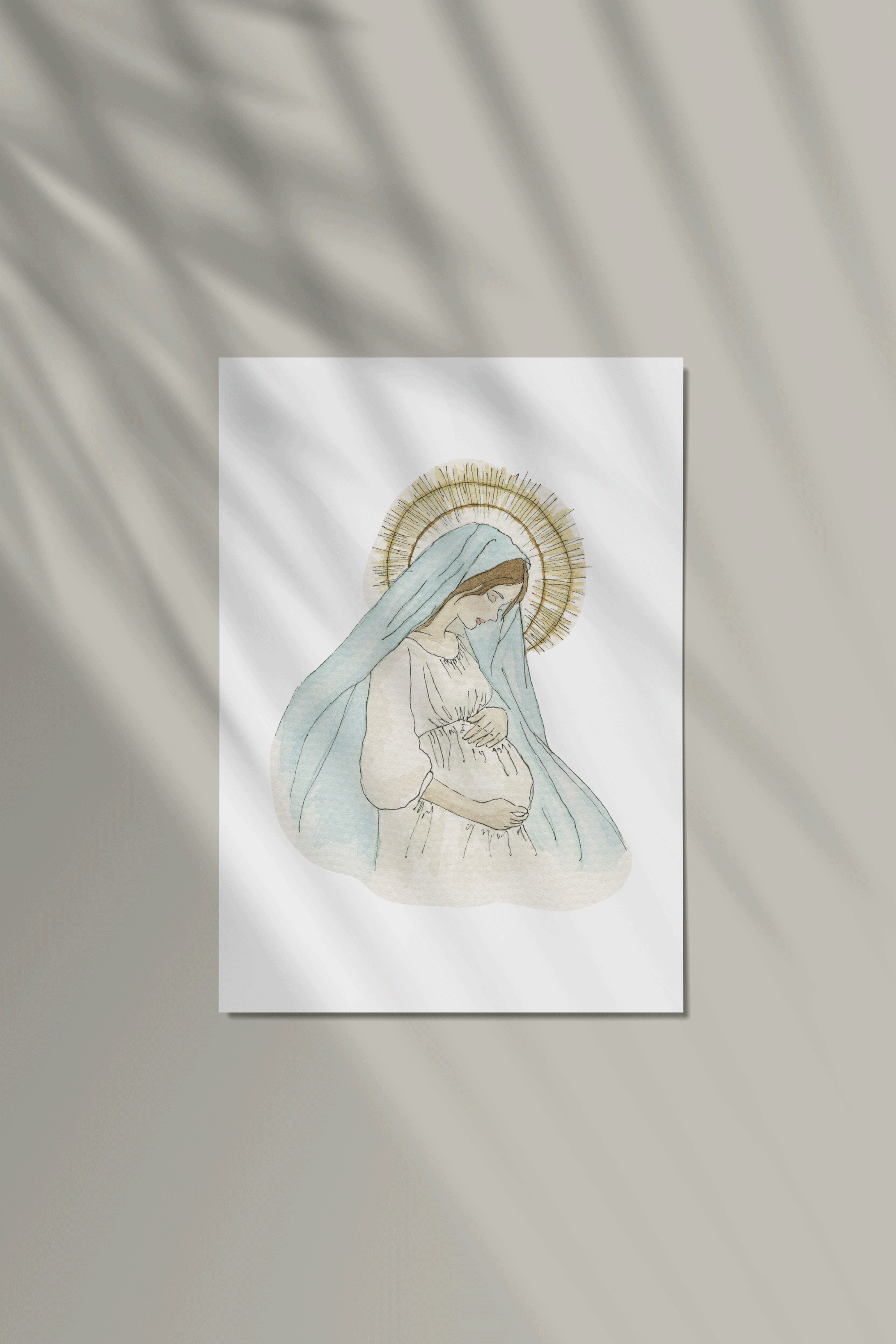 Expectant Mother 5x7 Print
