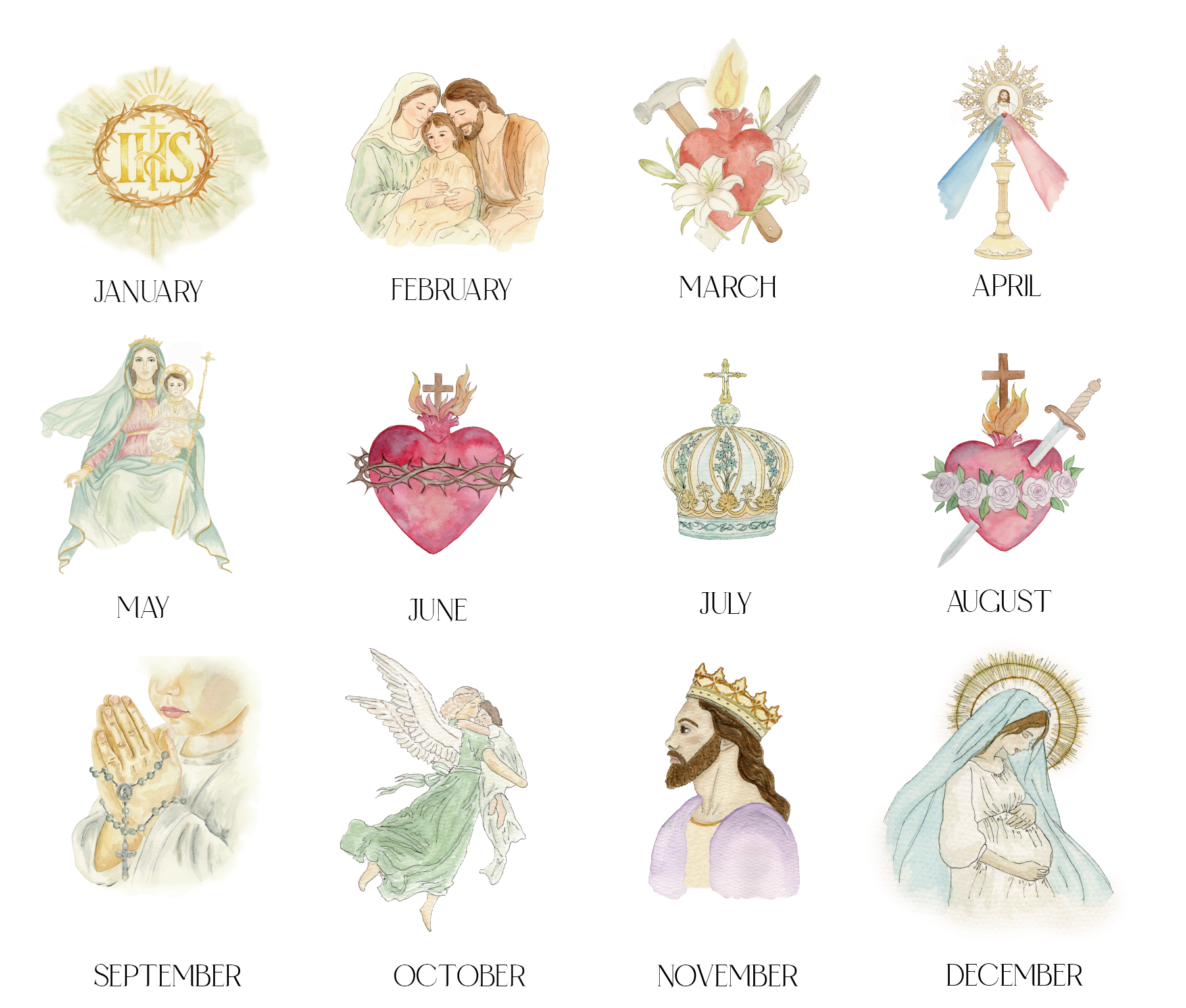 Catch Up Prints - The Liturgical Living Print Club