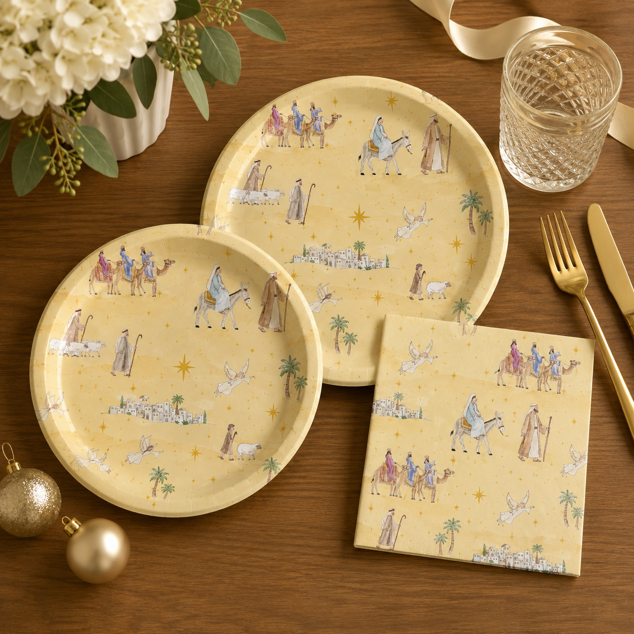Pre-Order - Christmas Paper Plates