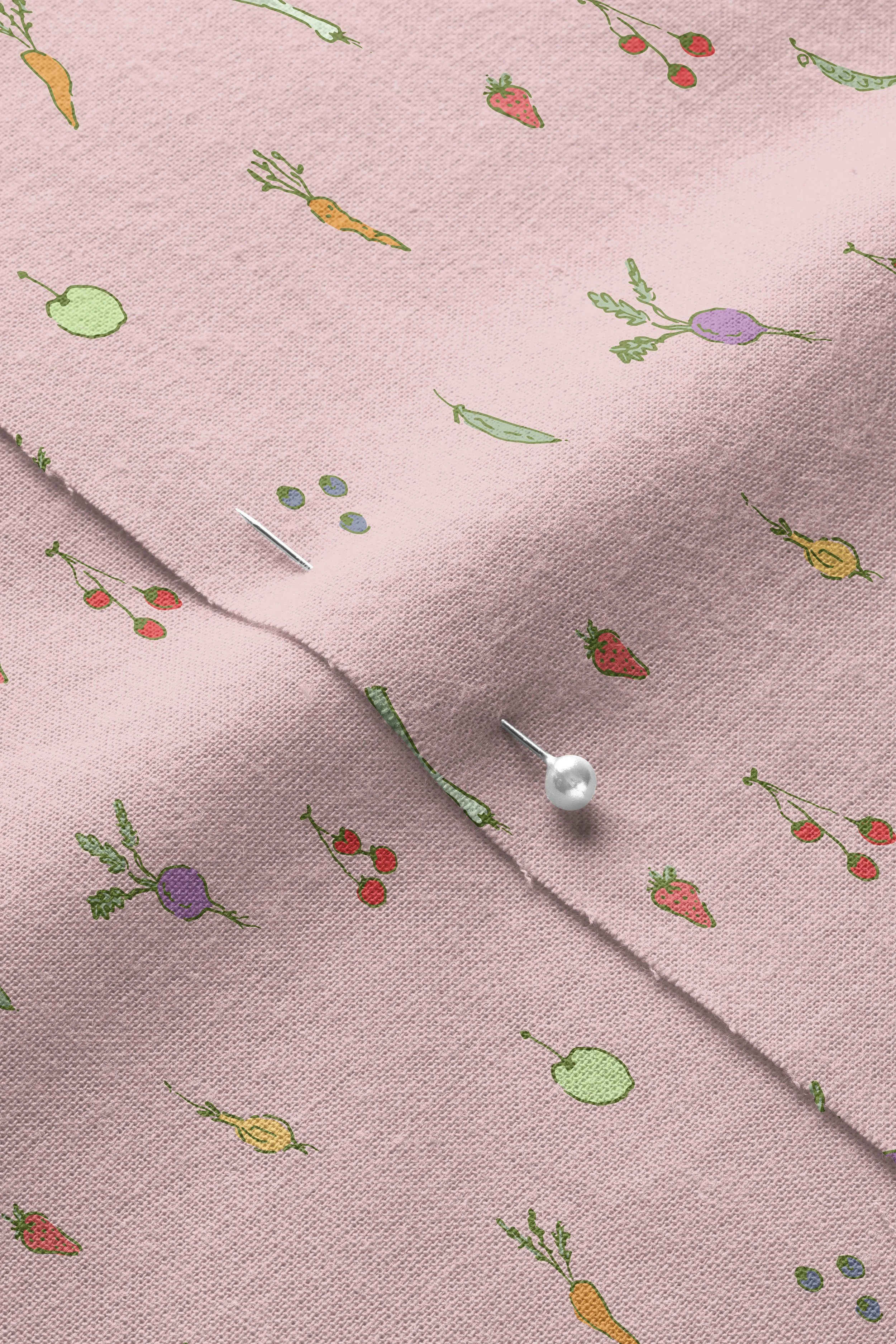 Veggies-pink-01_Closeup of Pinned Cotton Fabric Mockup by Creatsy®.jpg