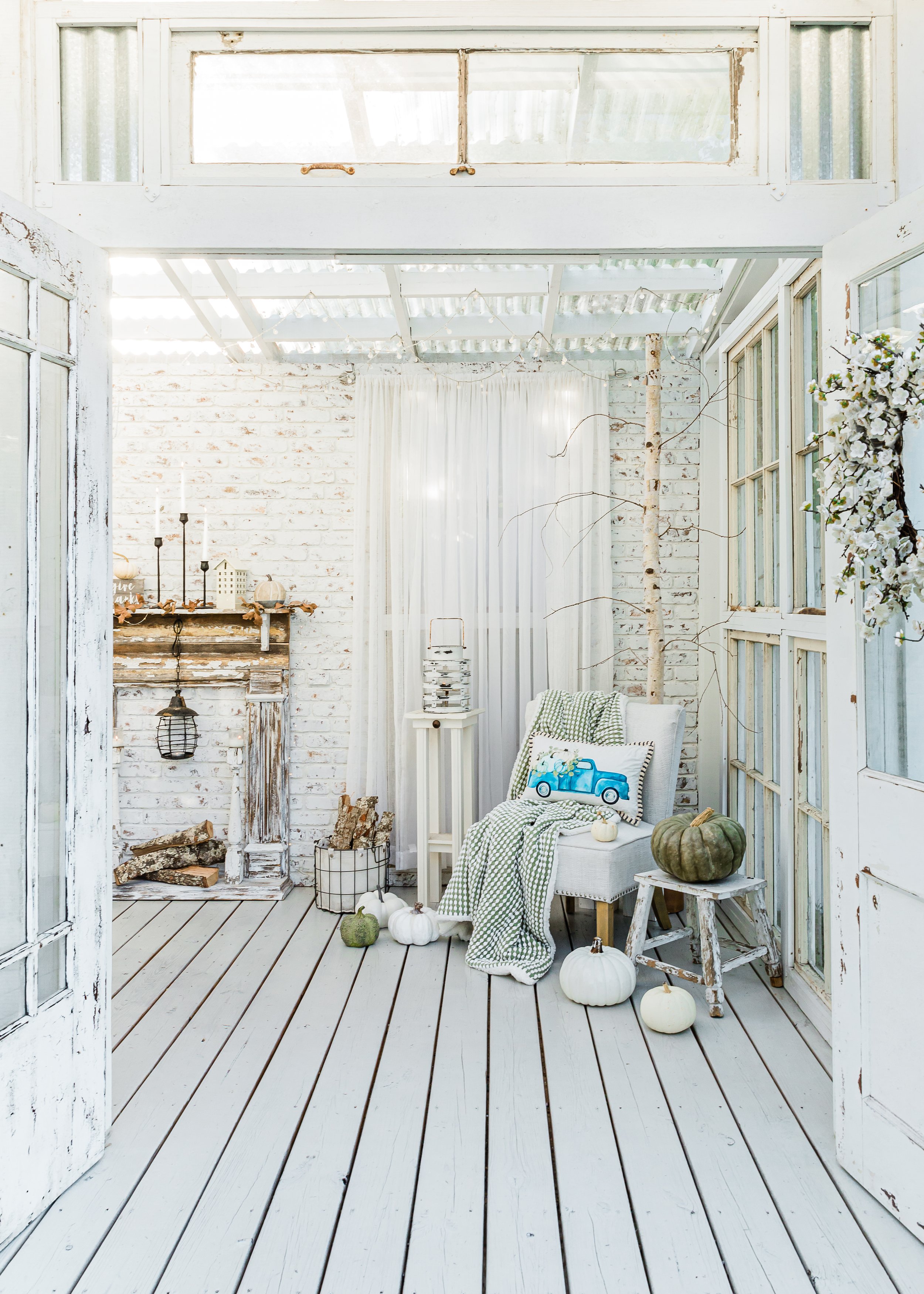 Autumn Cottage Signed Photo