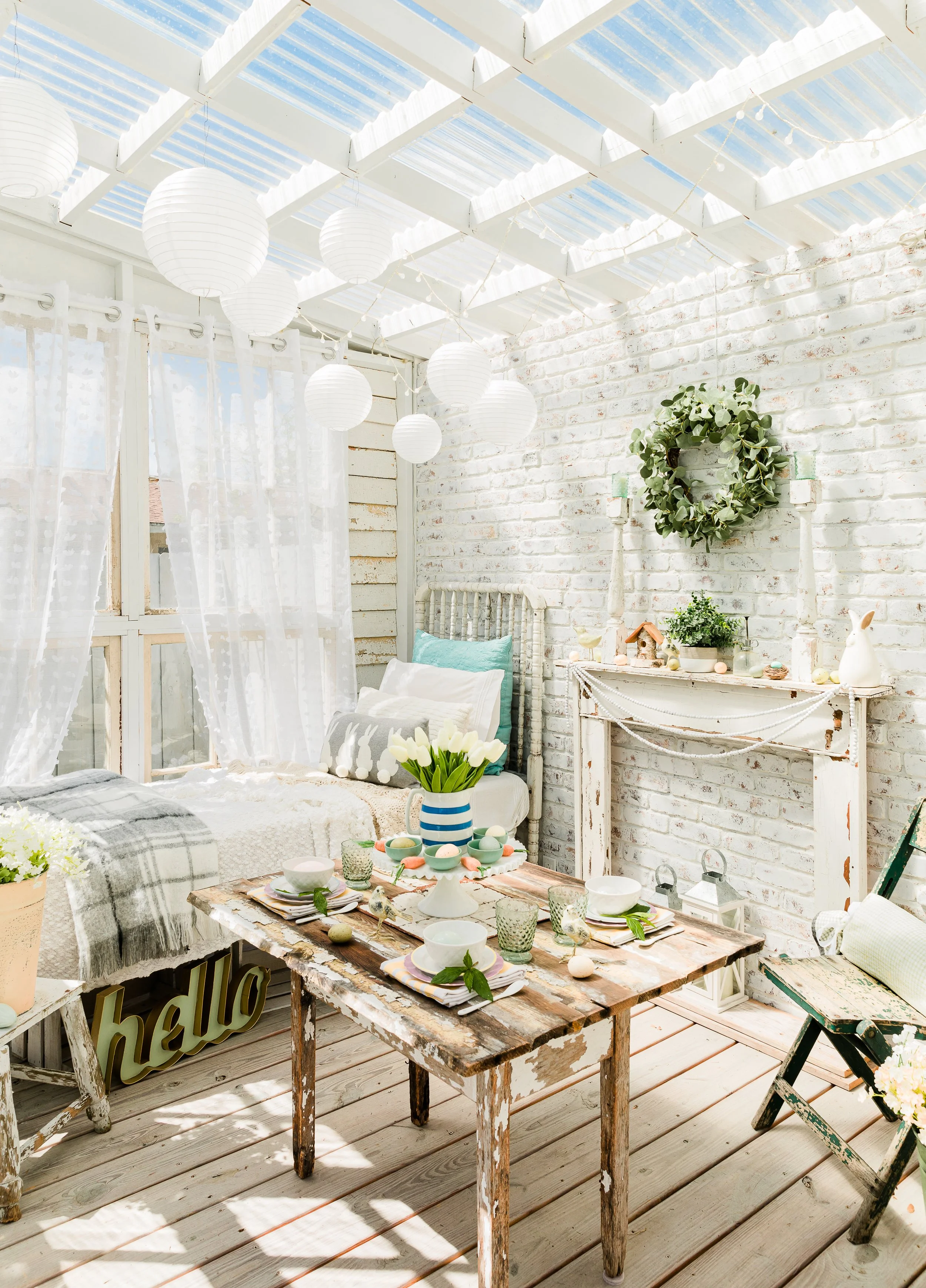 Spring Cottage Signed Photo