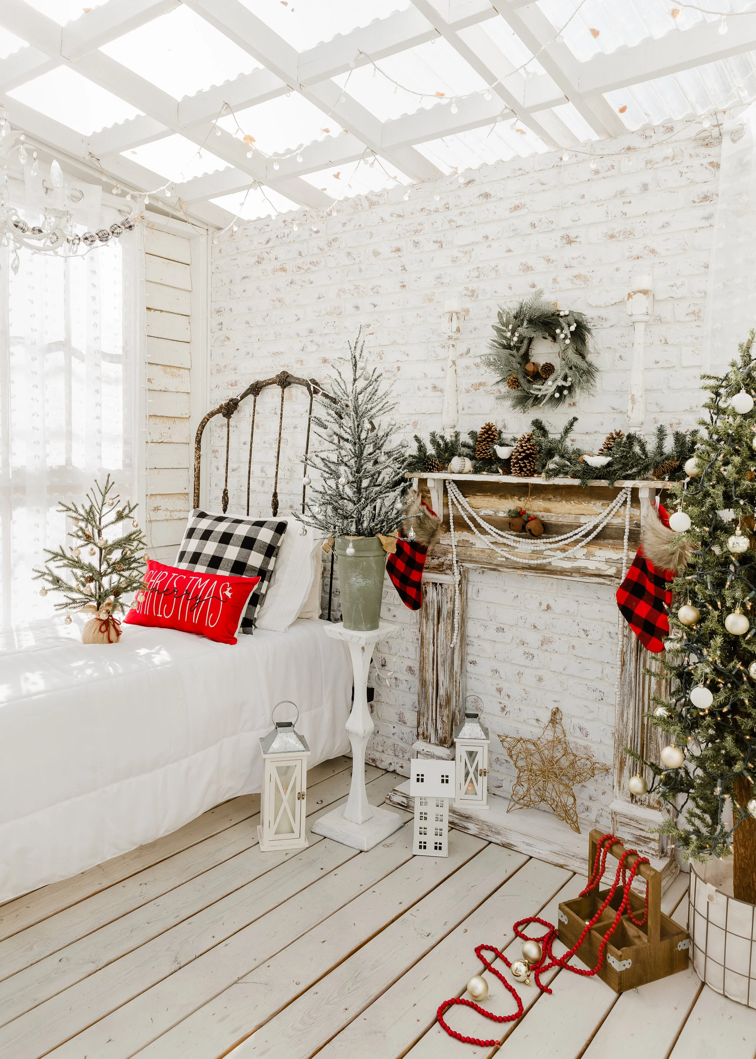 Winter Cottage Signed Photo