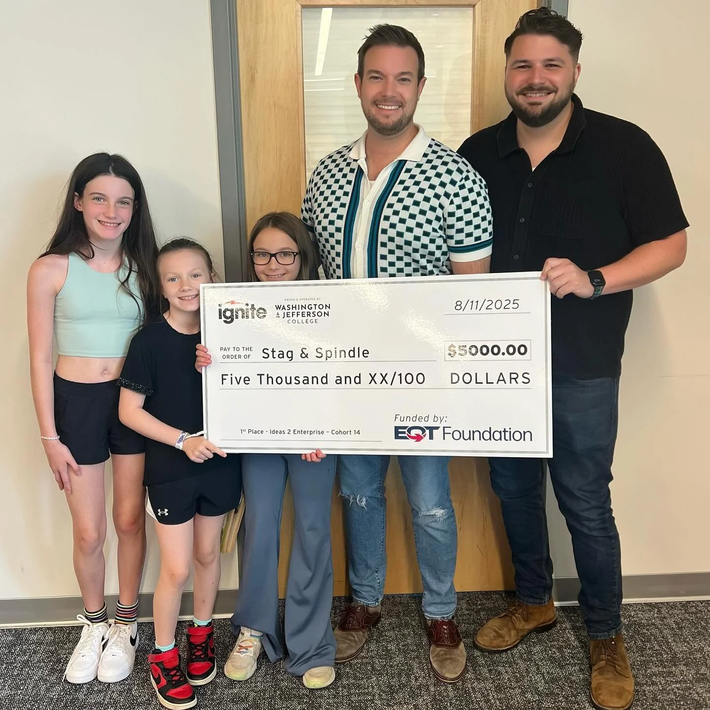 We’re honored to share that Stag & Spindle won FIRST PLACE in our Ignite Ideas 2 Enterprise cohort! Thank you to our mentors Max and Christie for all of their guidance and support, the judges and our community for believing in our vision. T