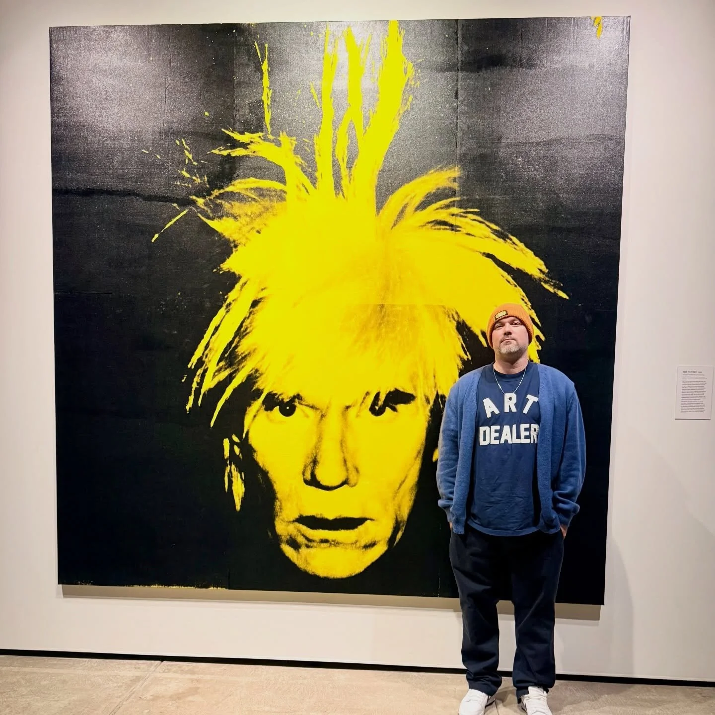 Today I spent the afternoon at the @thewarholmuseum.