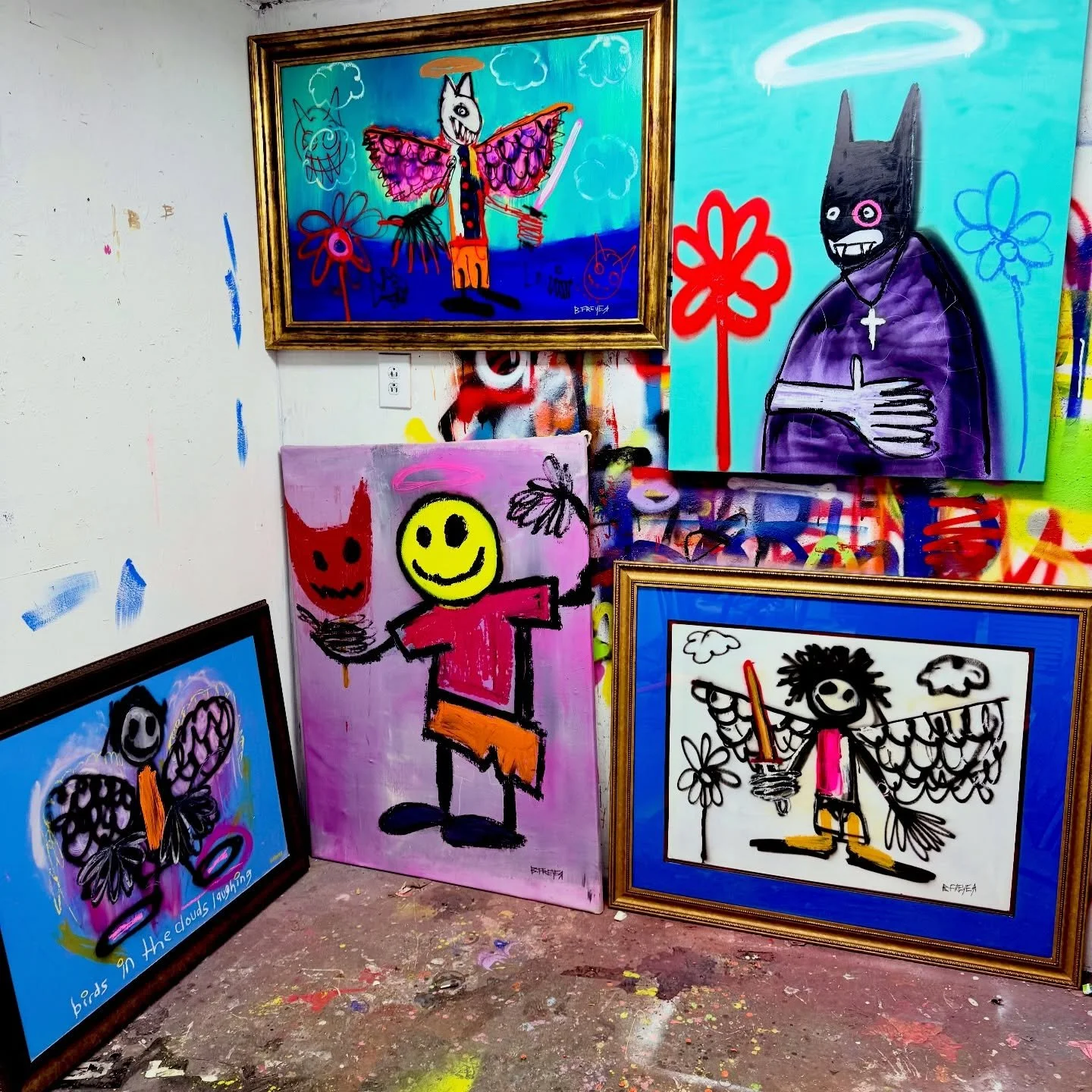 I like to paint. Some people like it, and some don&rsquo;t. Thank you to those who enjoy my scribbles.