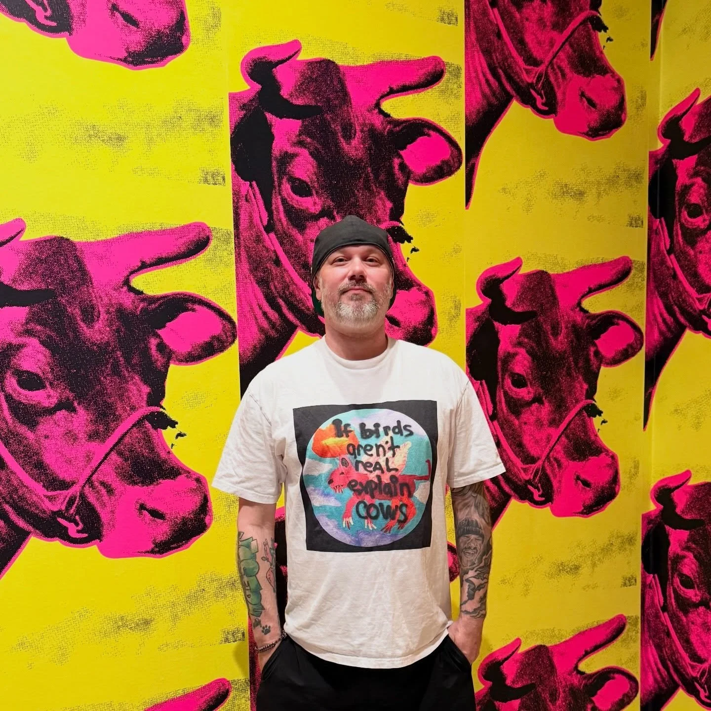 I always enjoy going to the @thewarholmuseum