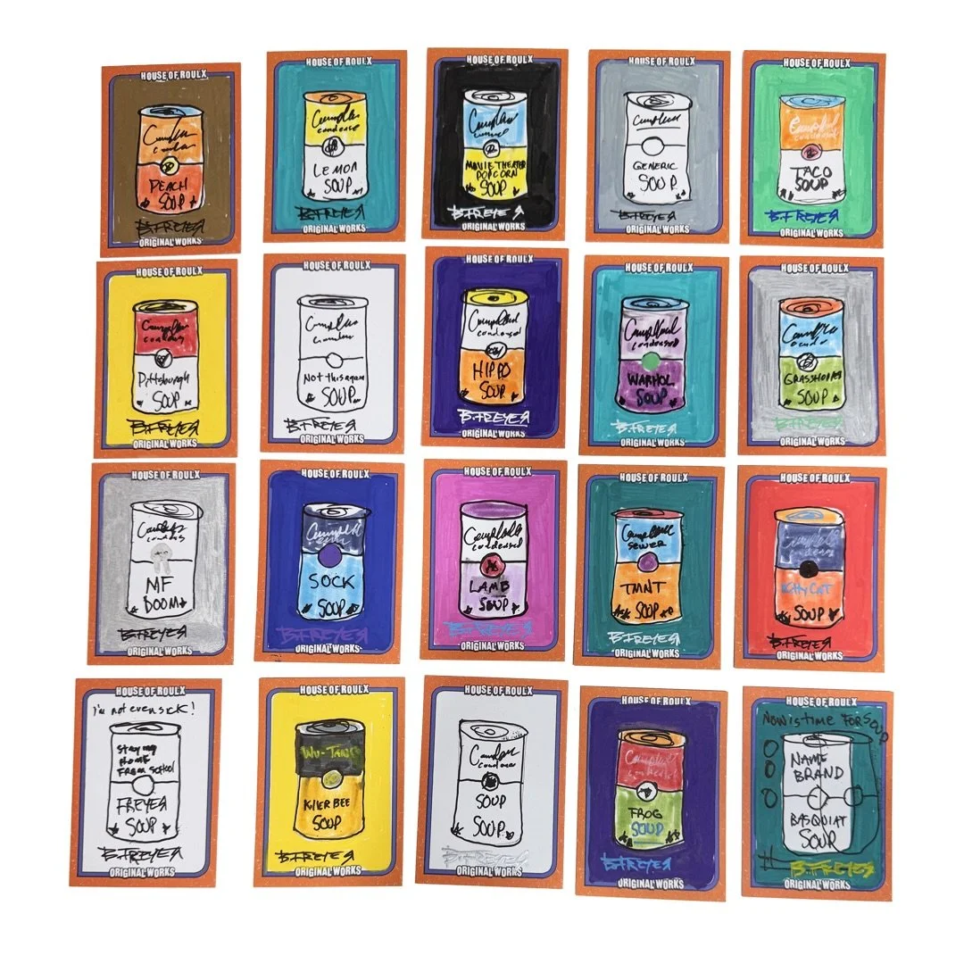 Back in April I started signing cards for my solo card release through @houseofroulxtradingcards. This series is called I Like To Paint, and it&rsquo;s a 30 cards series that has so many variants to chase. The big chase cards are going to be the orig