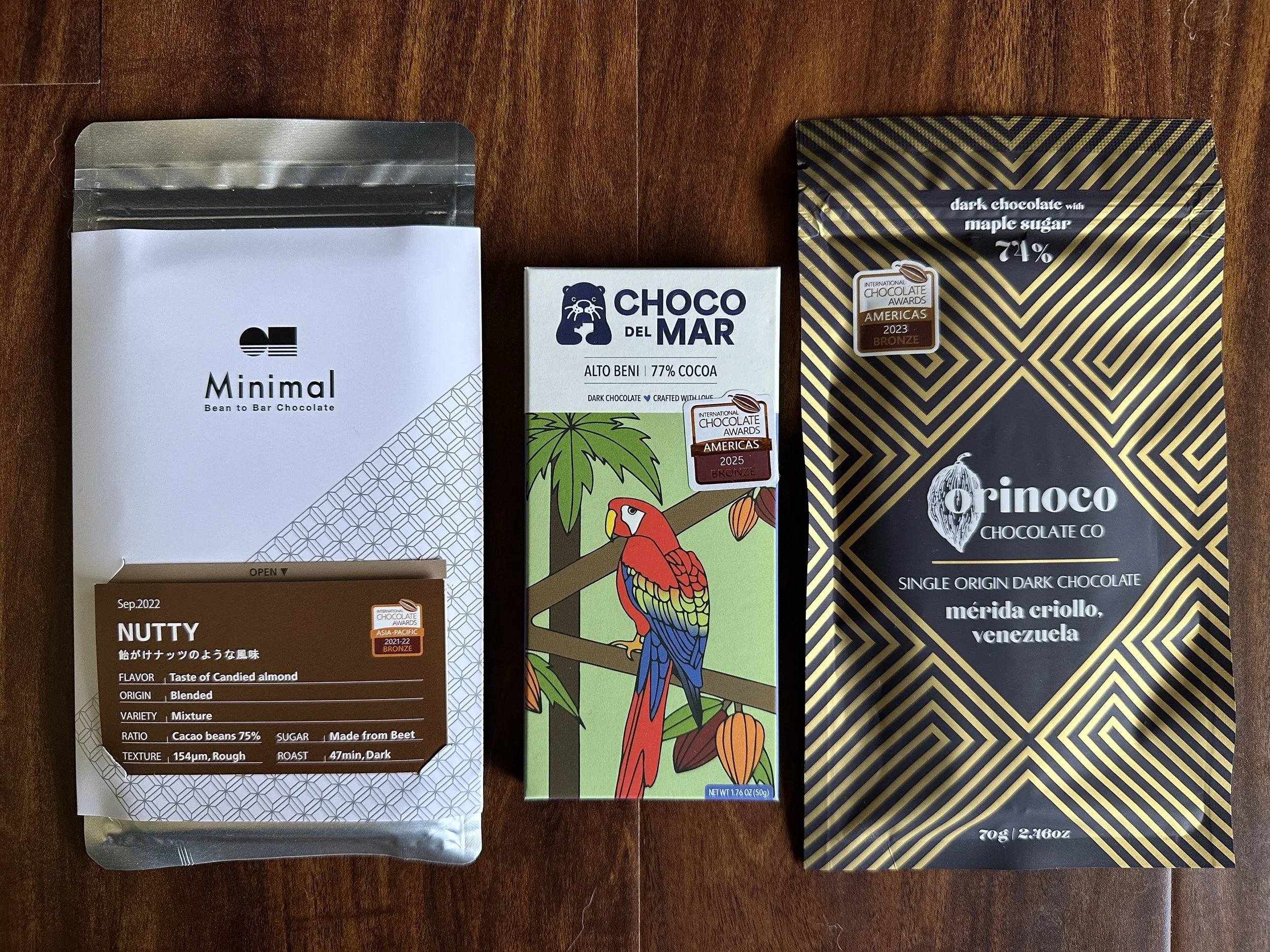 Your Mouth Deserves Award-Winning Dark Chocolate V3 (3 Full-Size Bars)