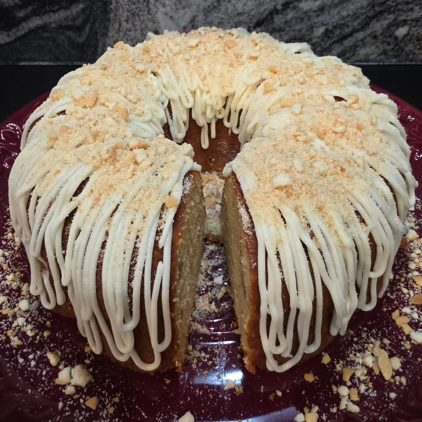 My my my. Banana Pudding Pound Cake. #delicious