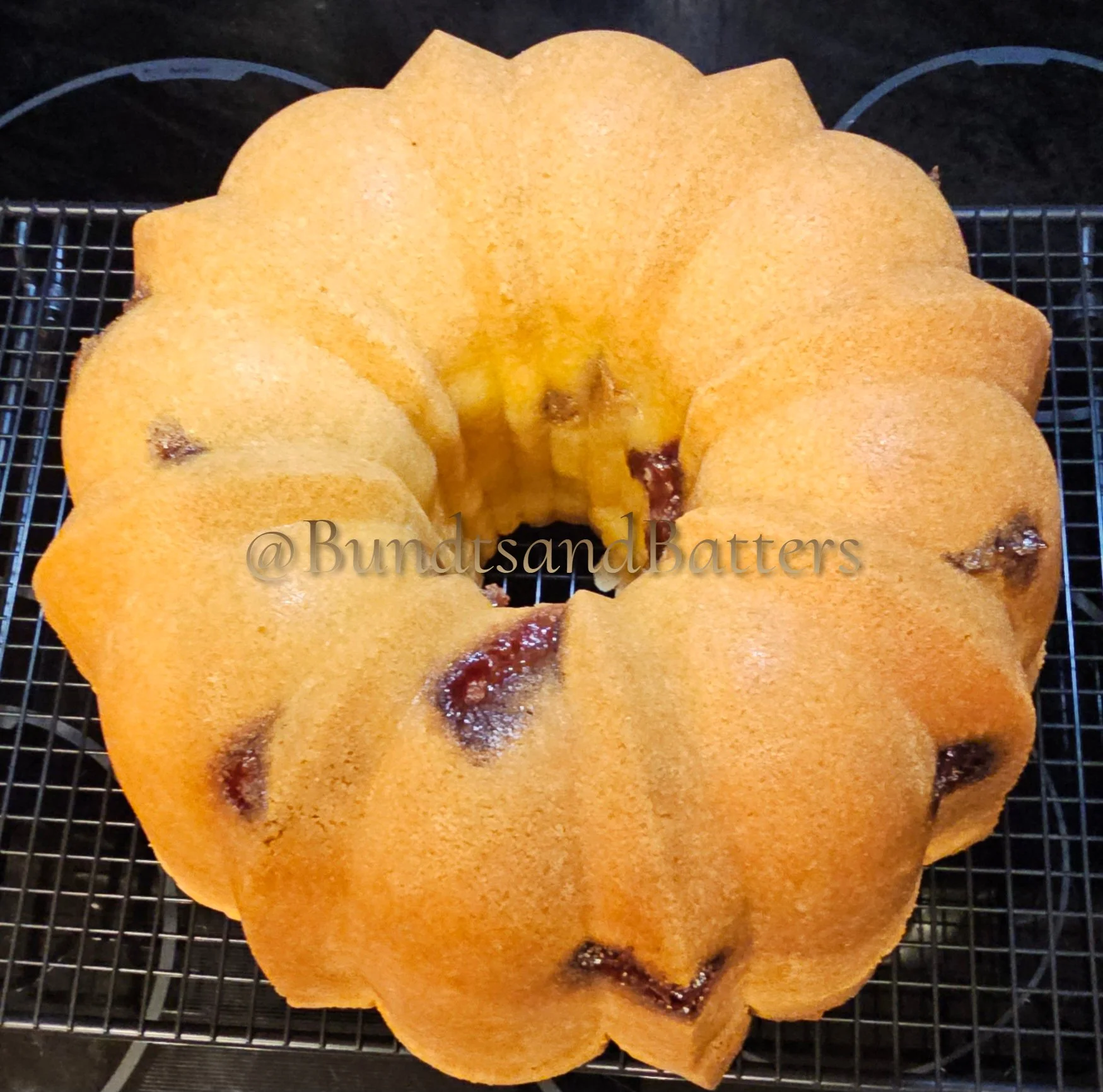 Guava Cream Cheese Pound Cake