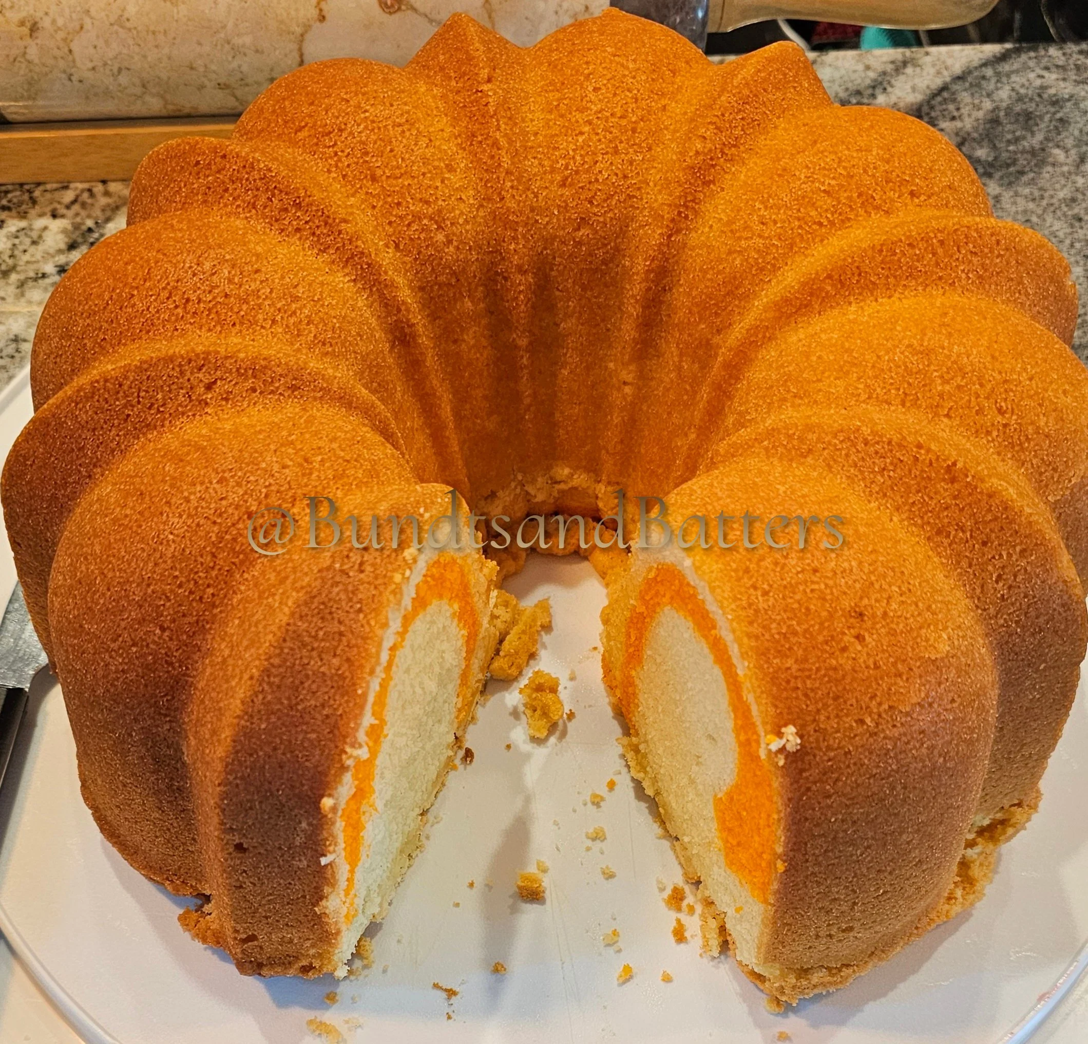 Dreamsicle (Vanilla/Orange) Pound Cake