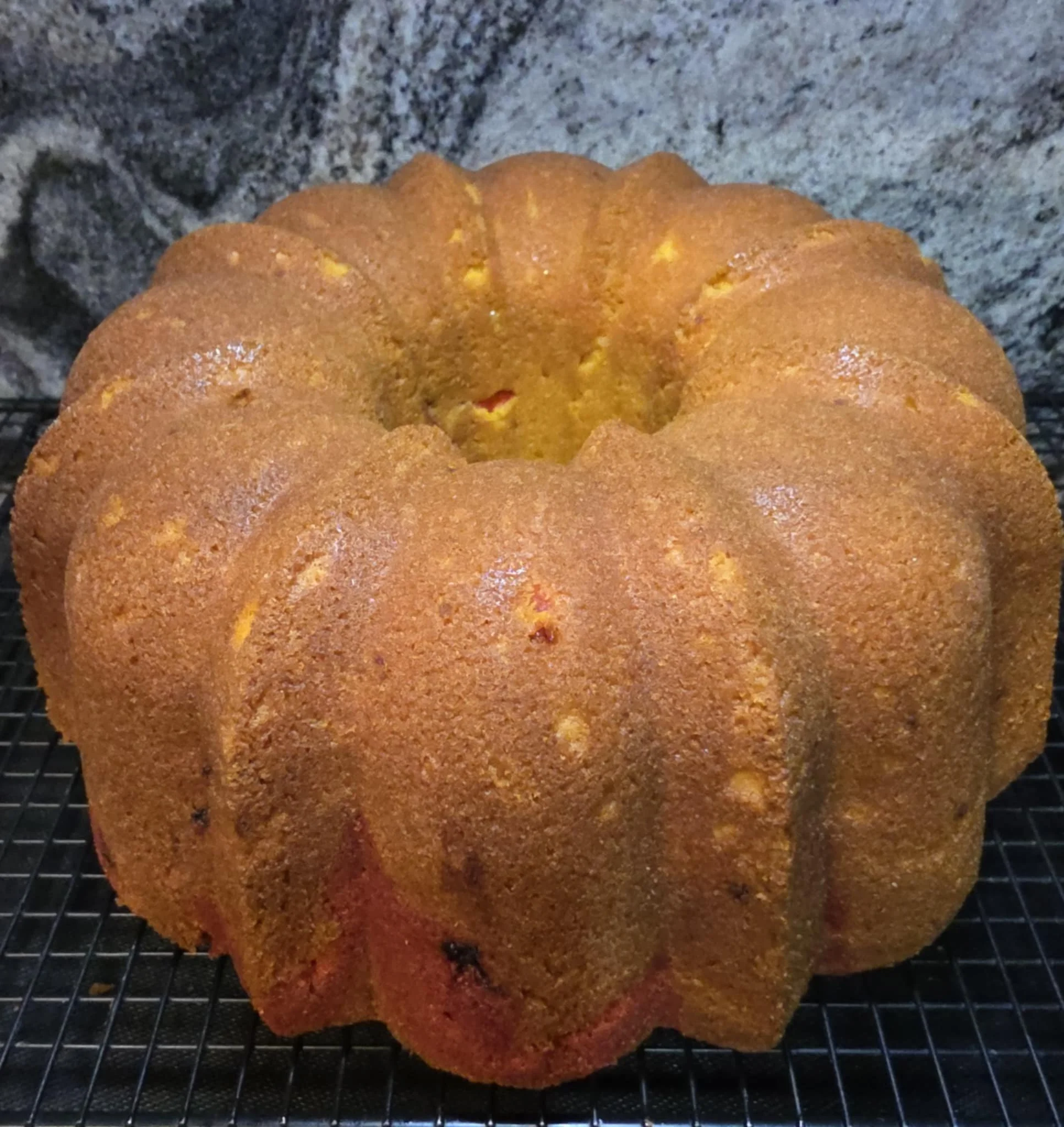 Strawberry Lemonade Pound Cake