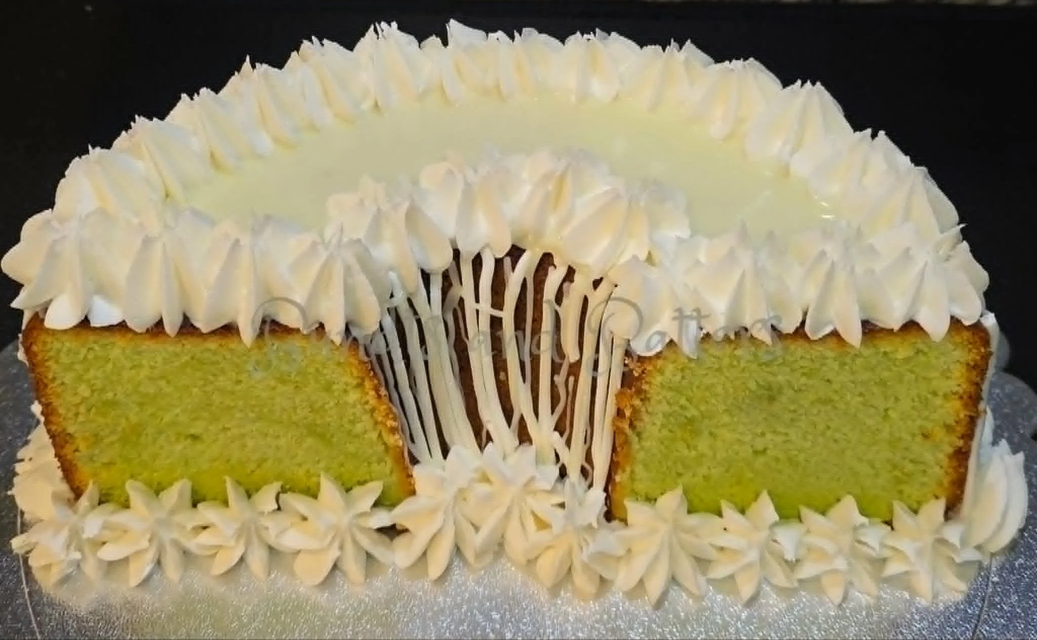 Key Lime Pound Cake with Cream Cheese Frosting