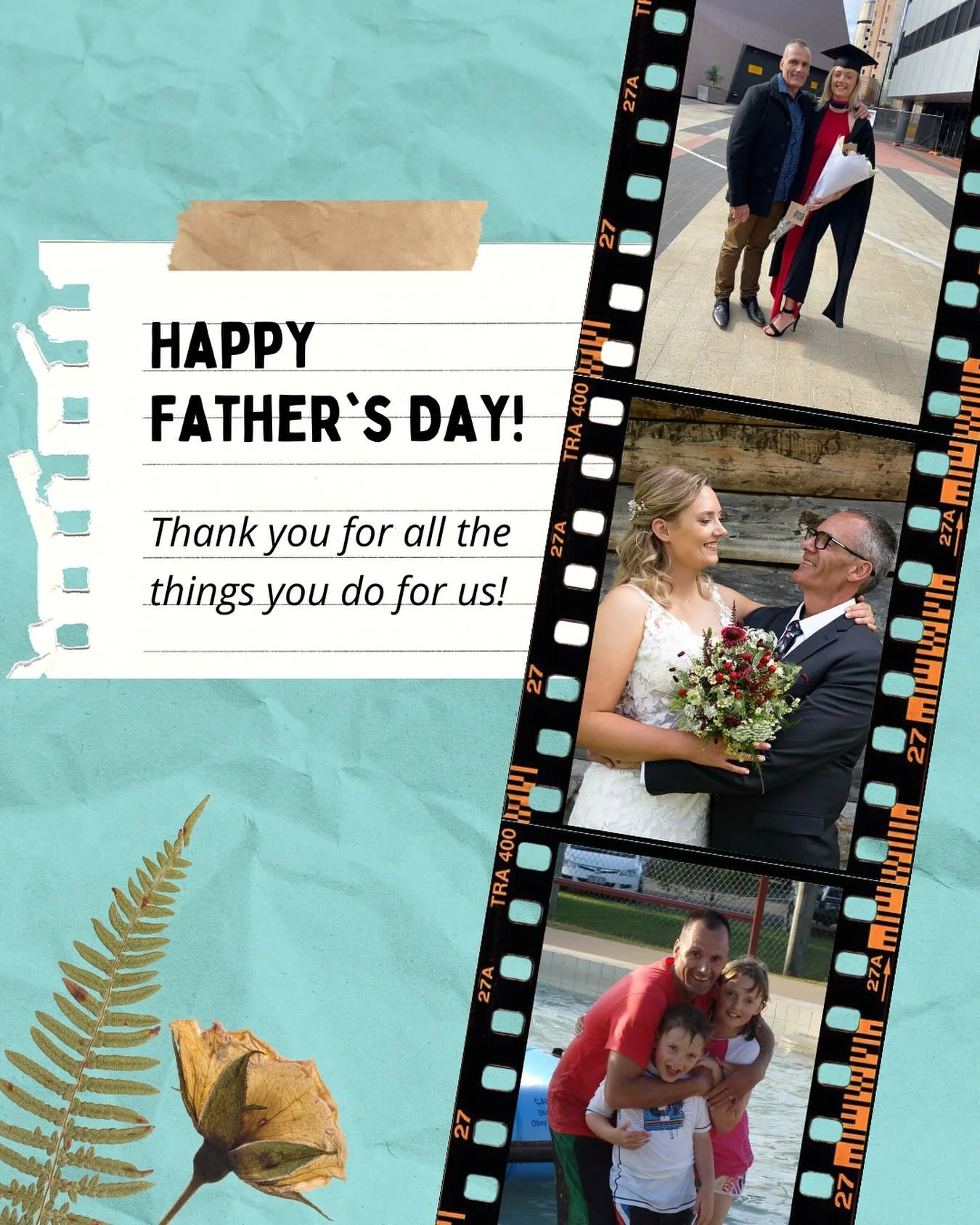 Happy Father&rsquo;s Day to all the Dads out there! A special thank you to mine 💕