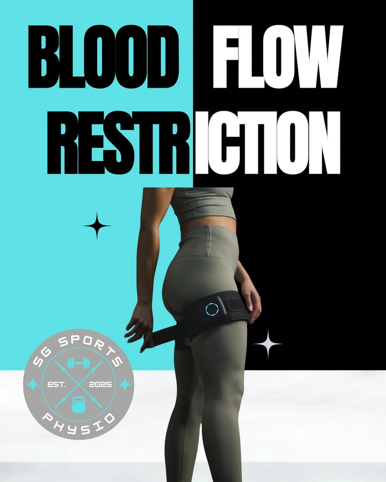 ‼️NOW AVAILABLE at SG Sports Physio‼️

Blood Flow Restriction (BFR) training is a method where a cuff, strap, or band is applied to the upper portion of a limb to partially restrict venous blood flow while allowing arterial blood flow. It&rsquo;s usu