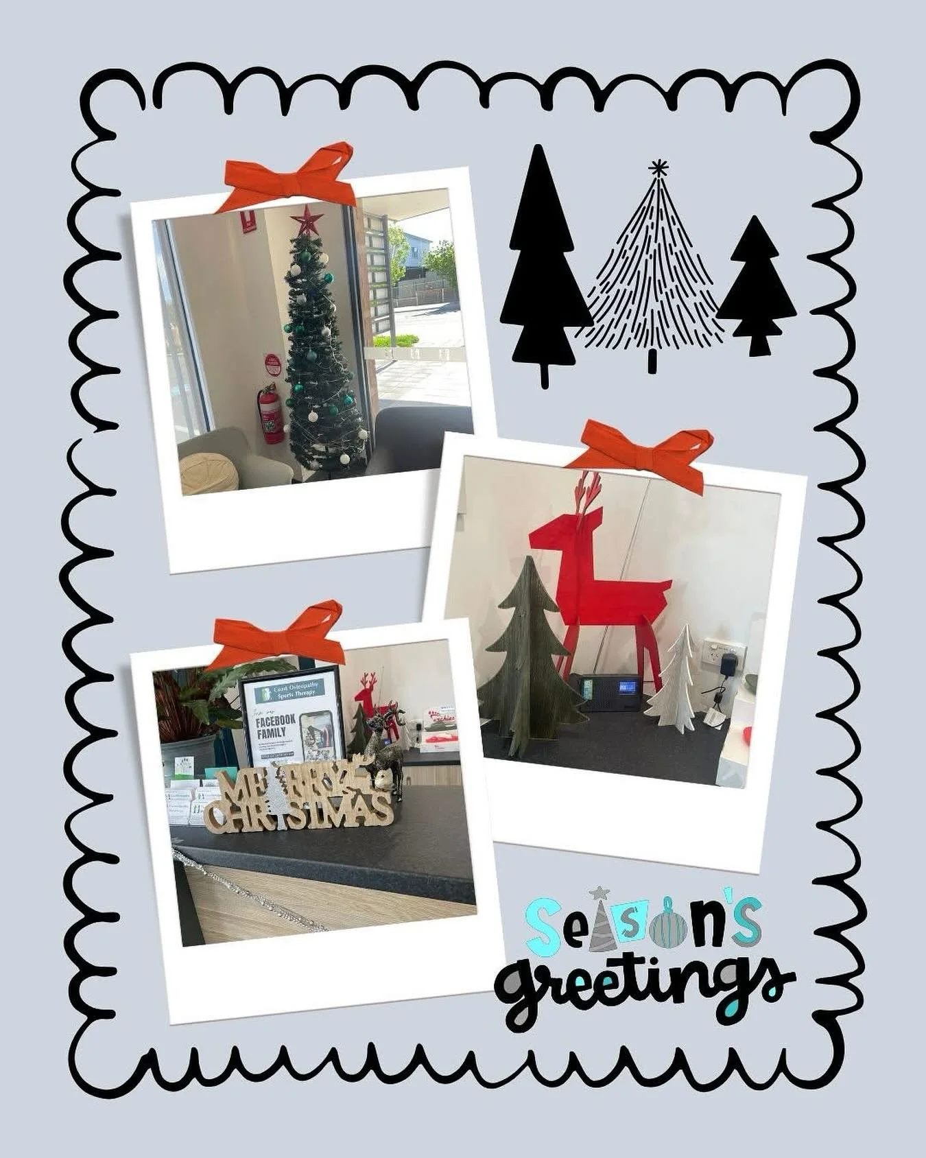 The Clinic is starting to look festive! It&rsquo;s never too early for Christmas Decorations 🎅🎄⭐️