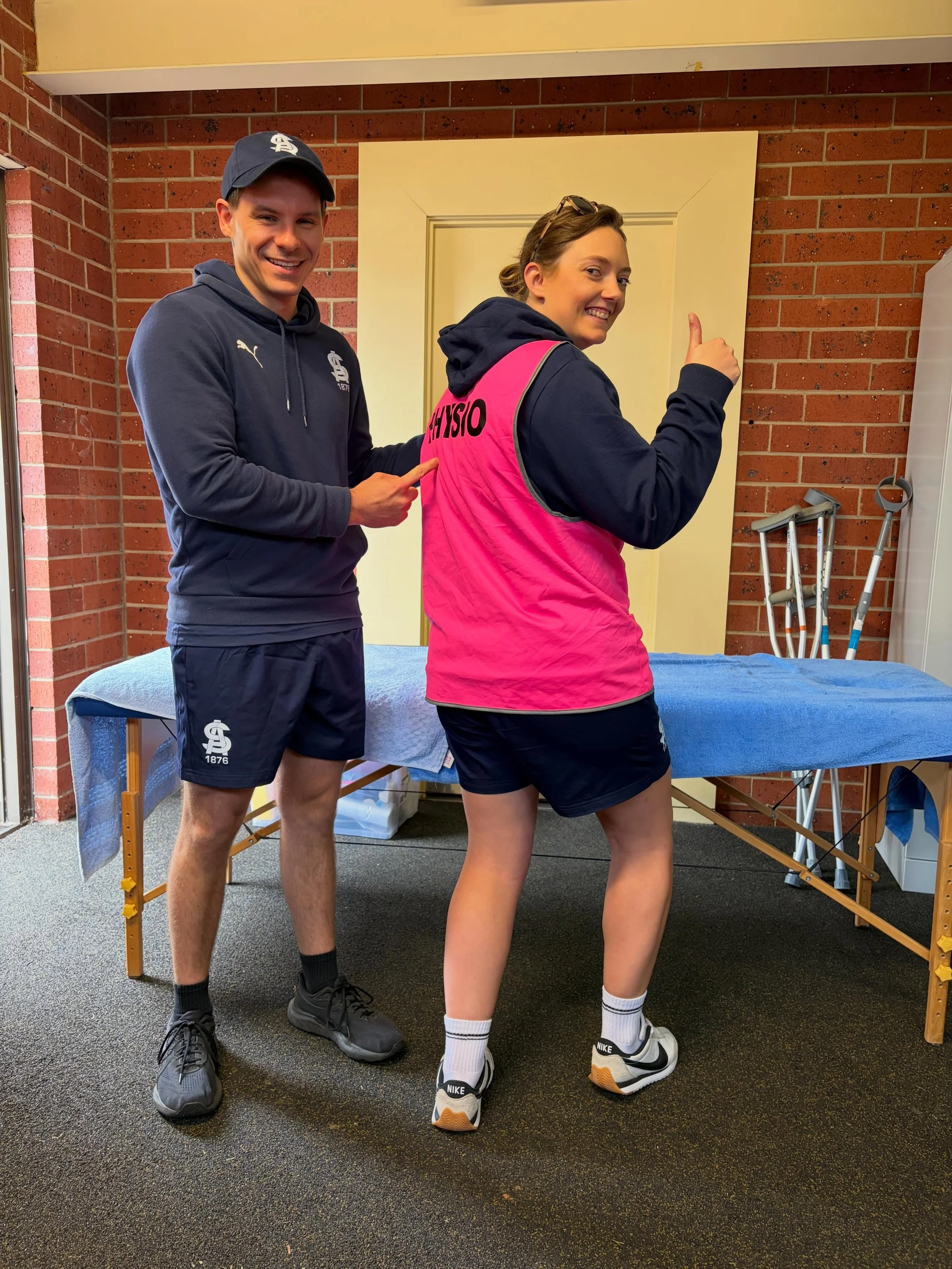 Jacob returning to the dream team on game day with SAFCW 🔵🤍