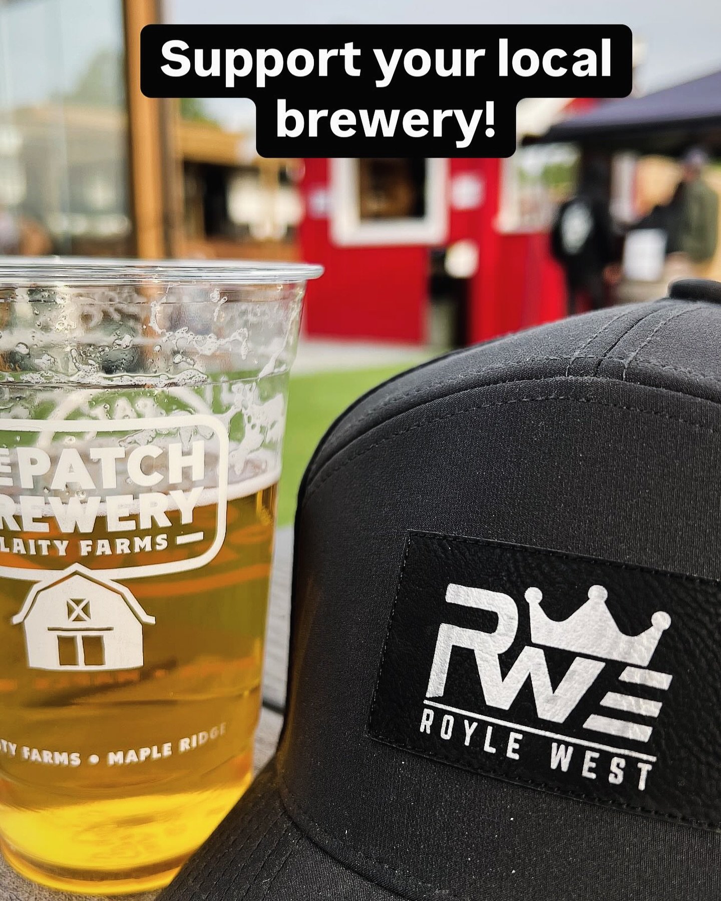 Support local businesses and why not a fantastic brewery! 🍻 Perfect spot to meet clients or bring the whole crew! @thepatchbrewery