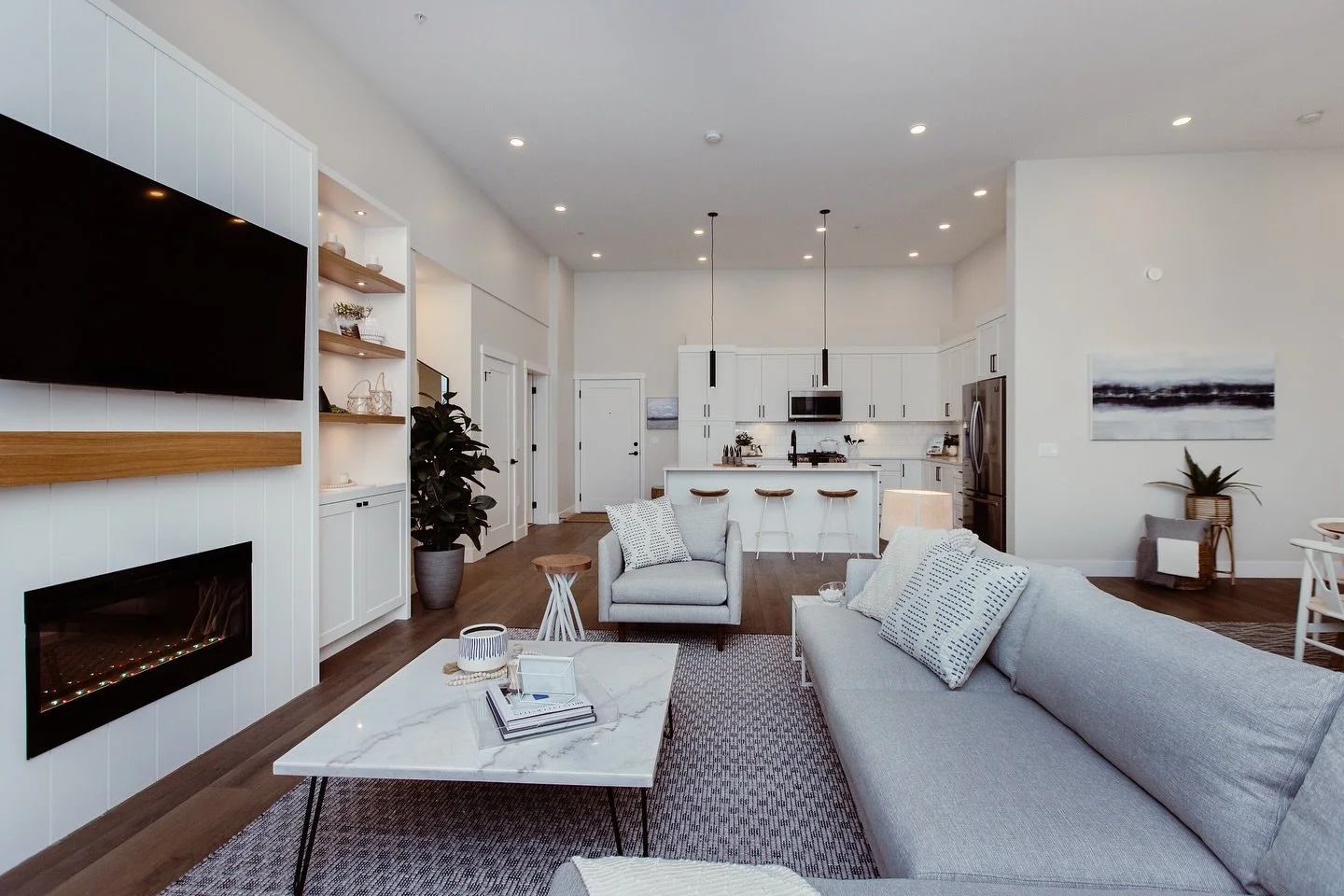 What is your favorite part of construction stages?  Here&rsquo;s a throw back to some of the finished apartment suites completed by @falconhomesltd 👌