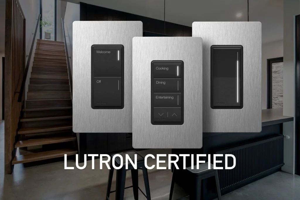 Yes 🙌 We are @lutronelectronics certified!  Nothing beats whole home automation. 🏠. The new RA3 system is perfect for any home. Whether it&rsquo;s a New construction build or retrofitting into your current home!
.
.
.
.
#electrical #smarthome #lutr