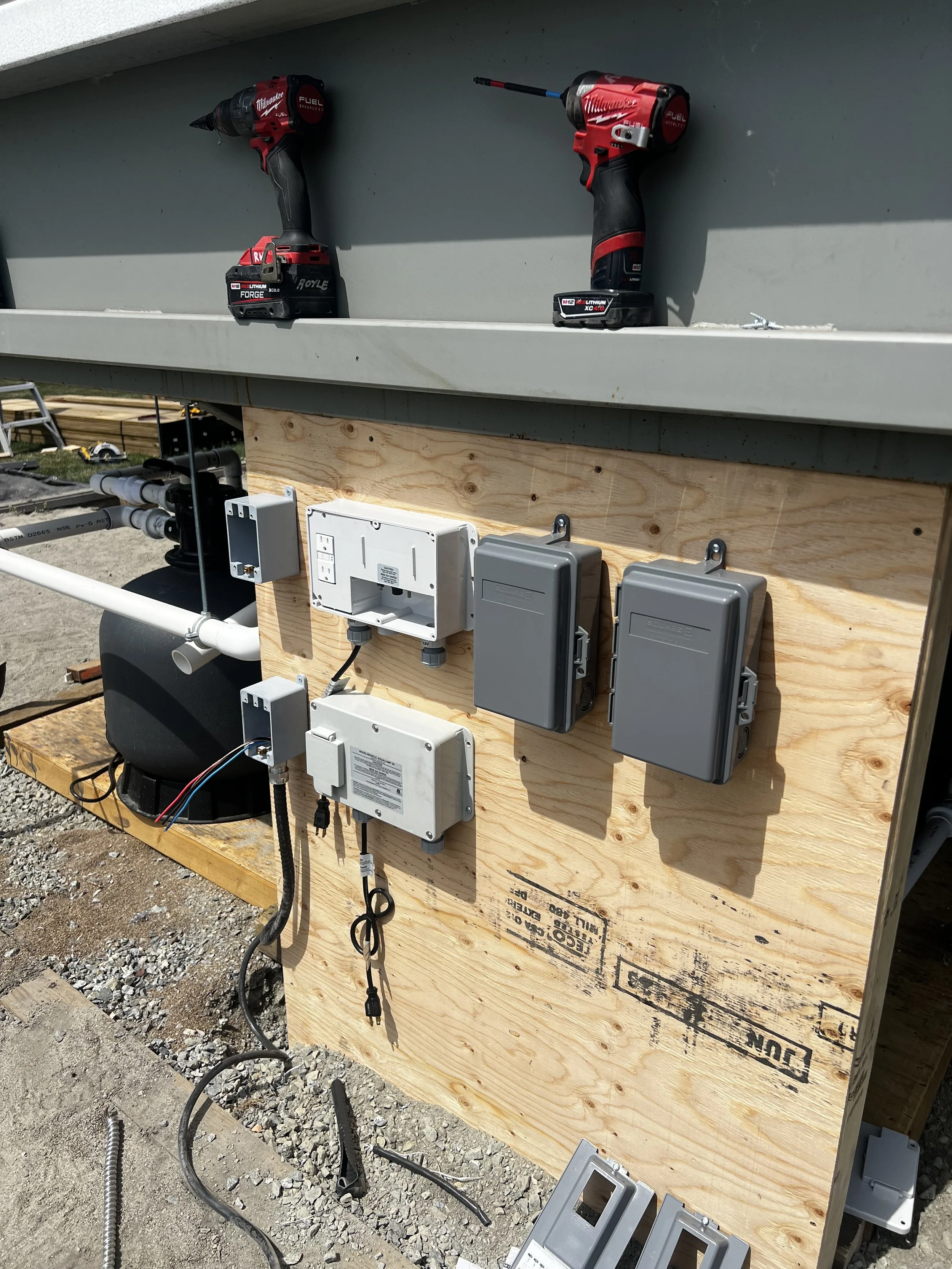 electrical Pool wiring