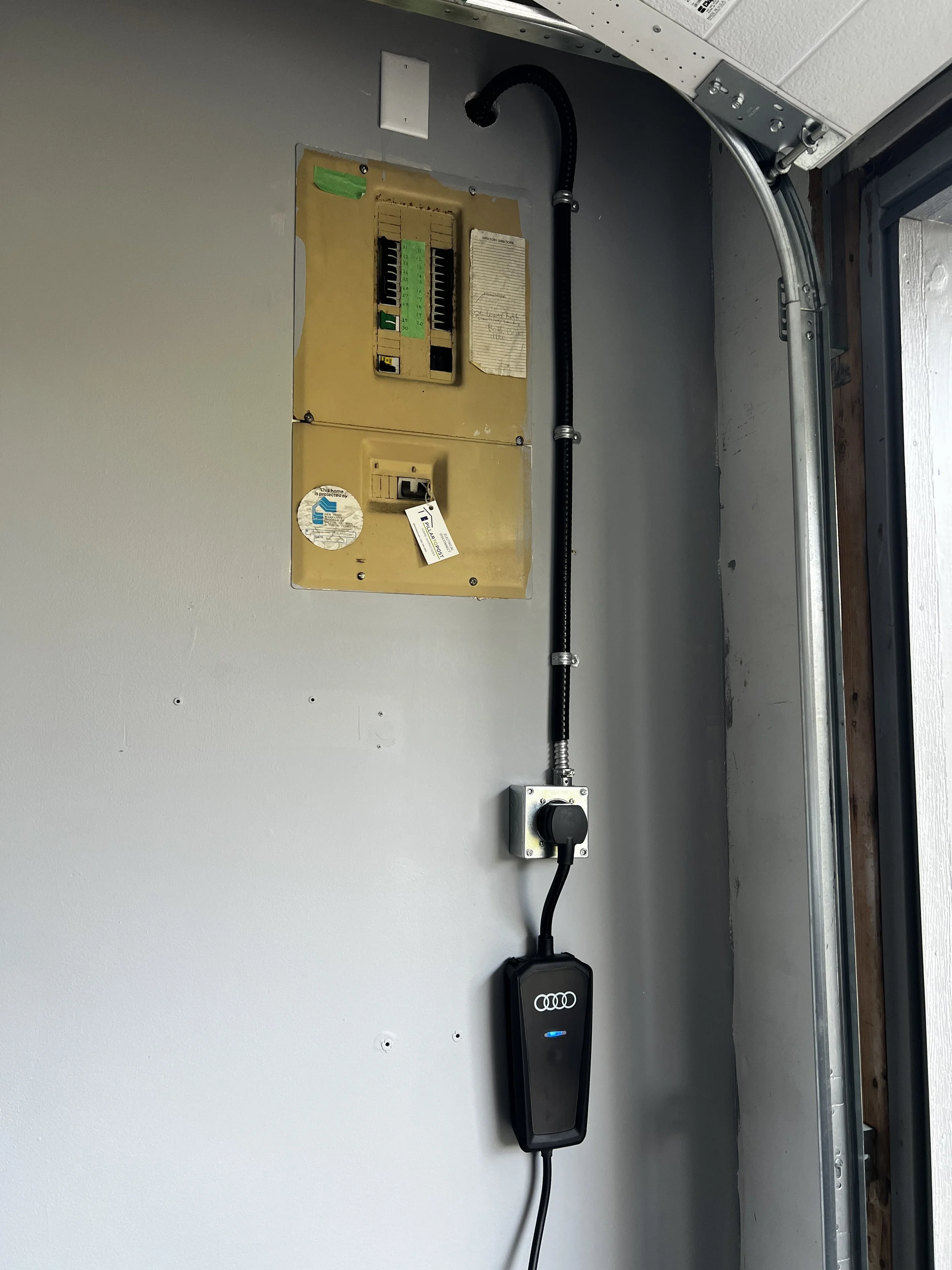 audi ev charger in maple ridge