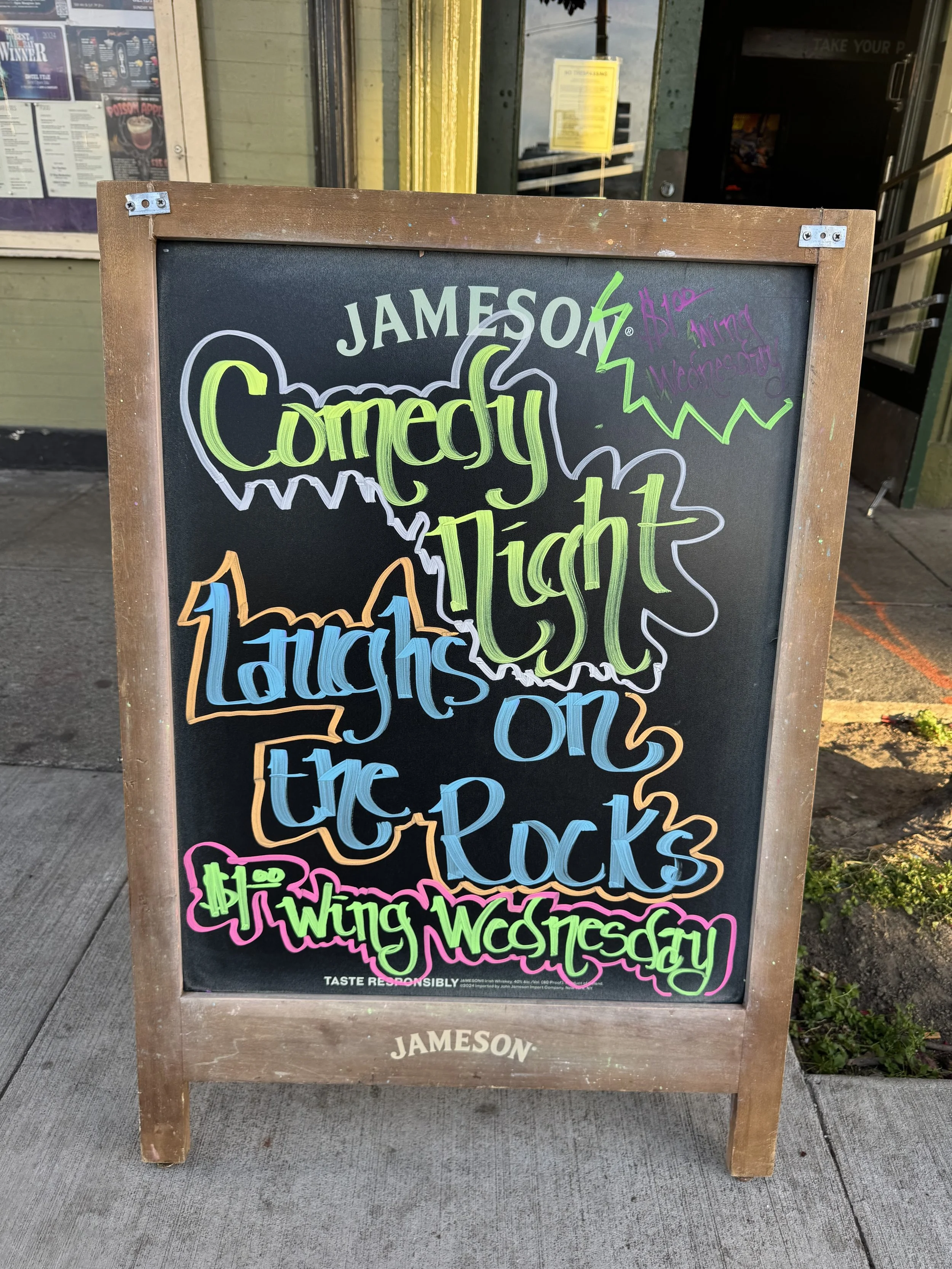 Comedy Night Laughs on the Rocks