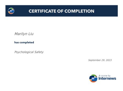 i am deeply committed to cultivating environments of psychological safety, where individuals feel empowered to share ideas, take calculated risks, and embrace vulnerability without fear of reprisal.