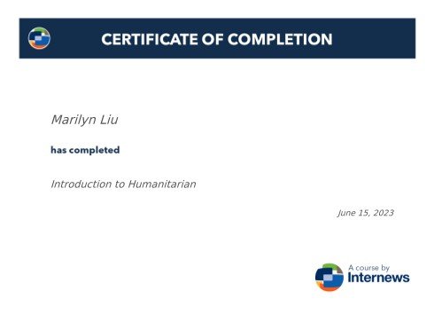 i mastered the ability to deliver timely, reliable information in languages and via channels trusted by crisis-affected populations. ultimately, i am committed to building inclusive and safe information ecosystems that actively engage crisis-affected