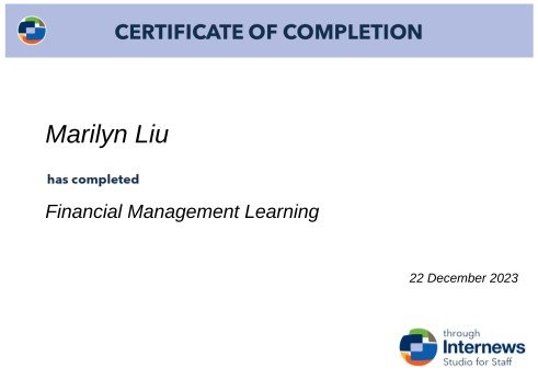 i've cultivated a robust mastery of financial management fundamentals, enabling strategic financial planning, proactive monitoring, and the establishment of strong internal controls for sound financial stewardship.