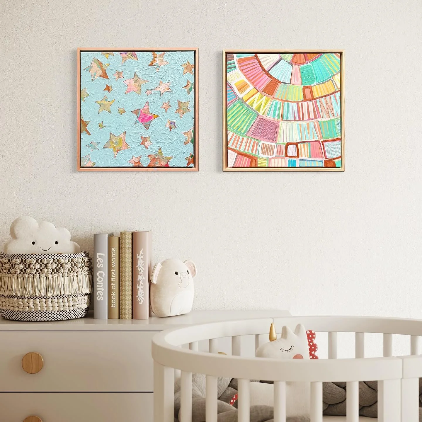 The perfect pair doesn&rsquo;t exi&hellip;&hellip;.
&bull;
This stunning blue star piece didn&rsquo;t last long enough for me to even name it! ⭐️ It was scooped up by a WONDERFUL buyer this morning at the @that_creative_space market 🛍️ So thrilled t